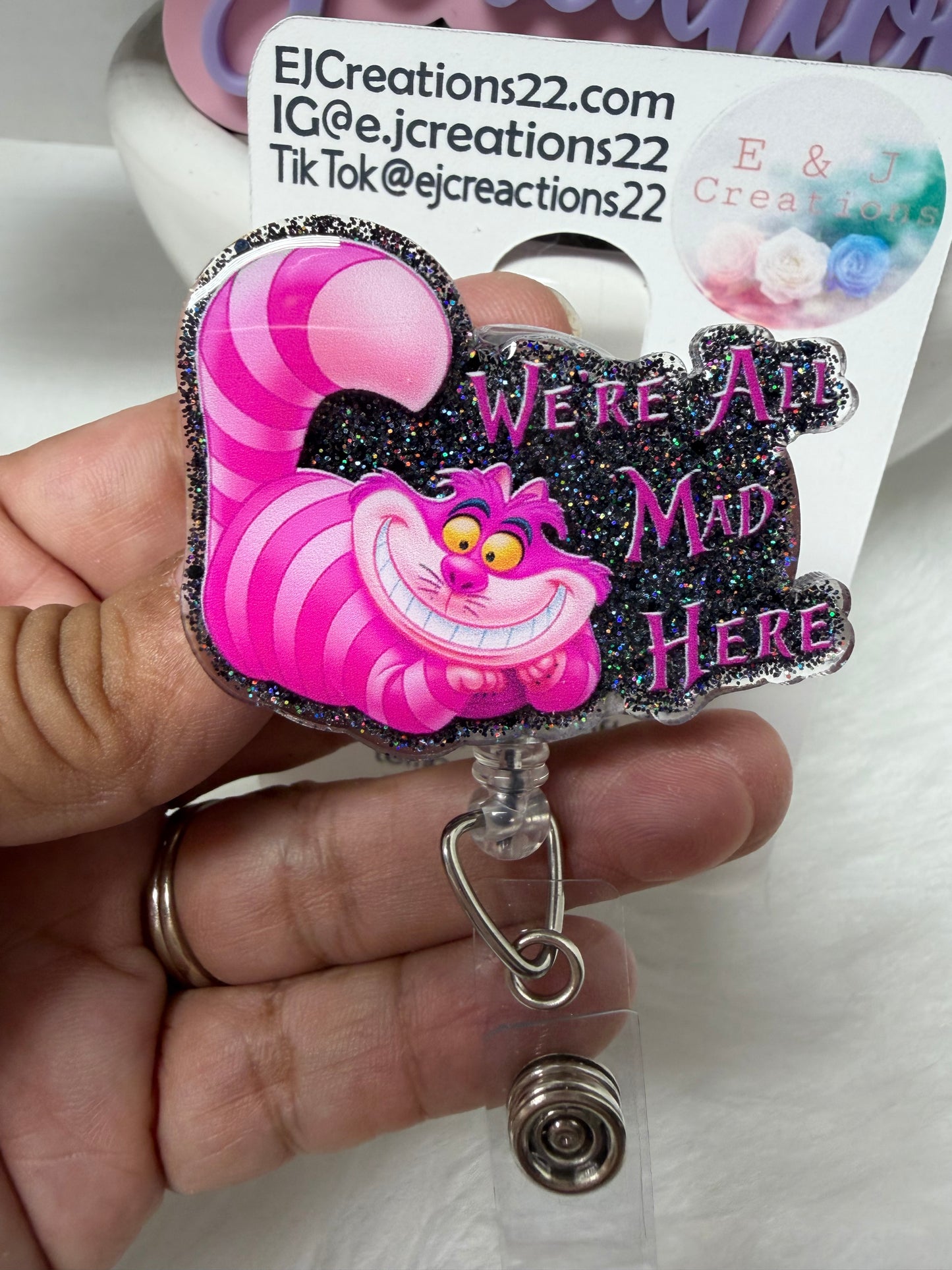 We”re All Mad Here Badge Reel