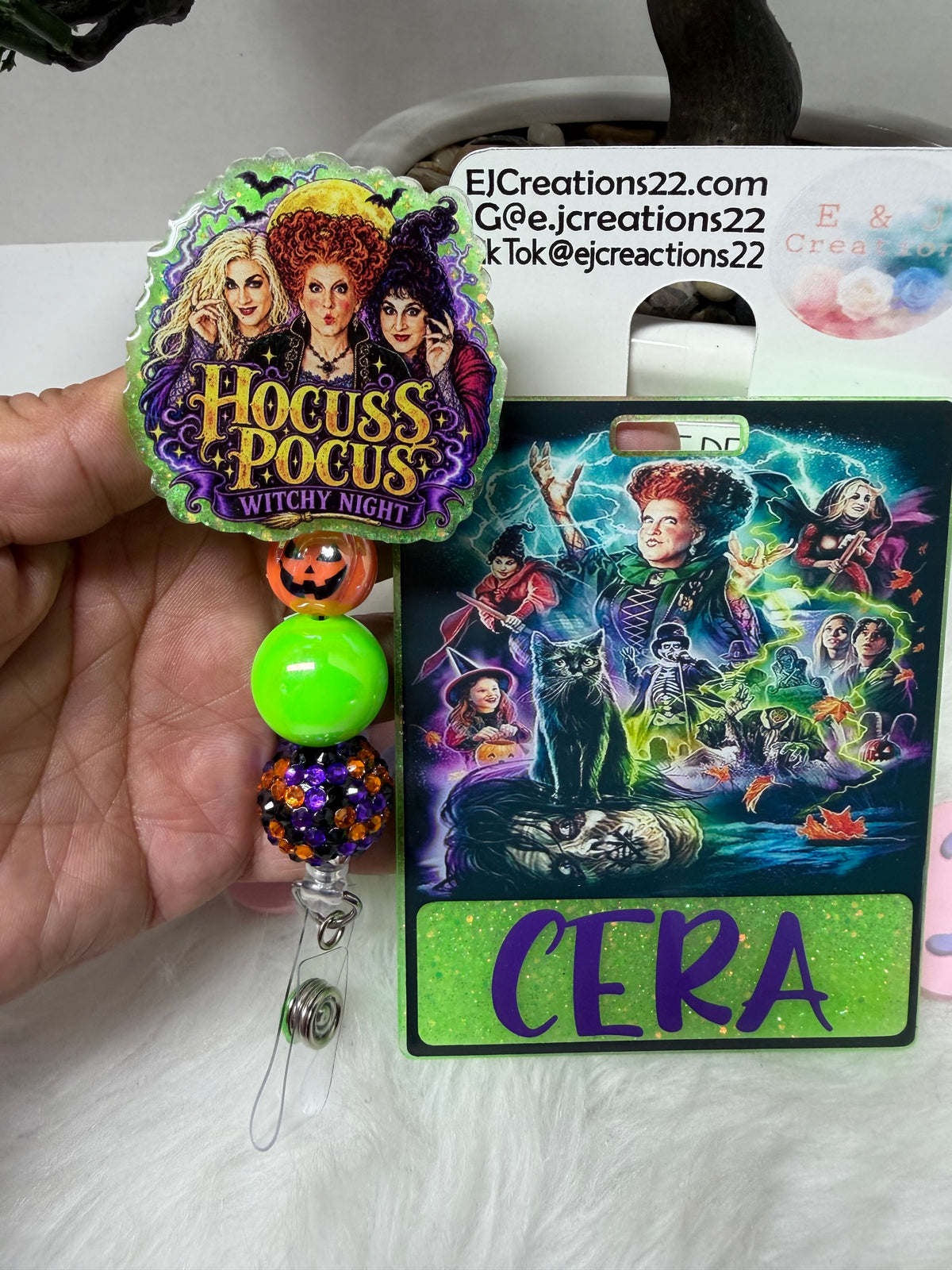 Hocus Pocus Badge Buddy Set