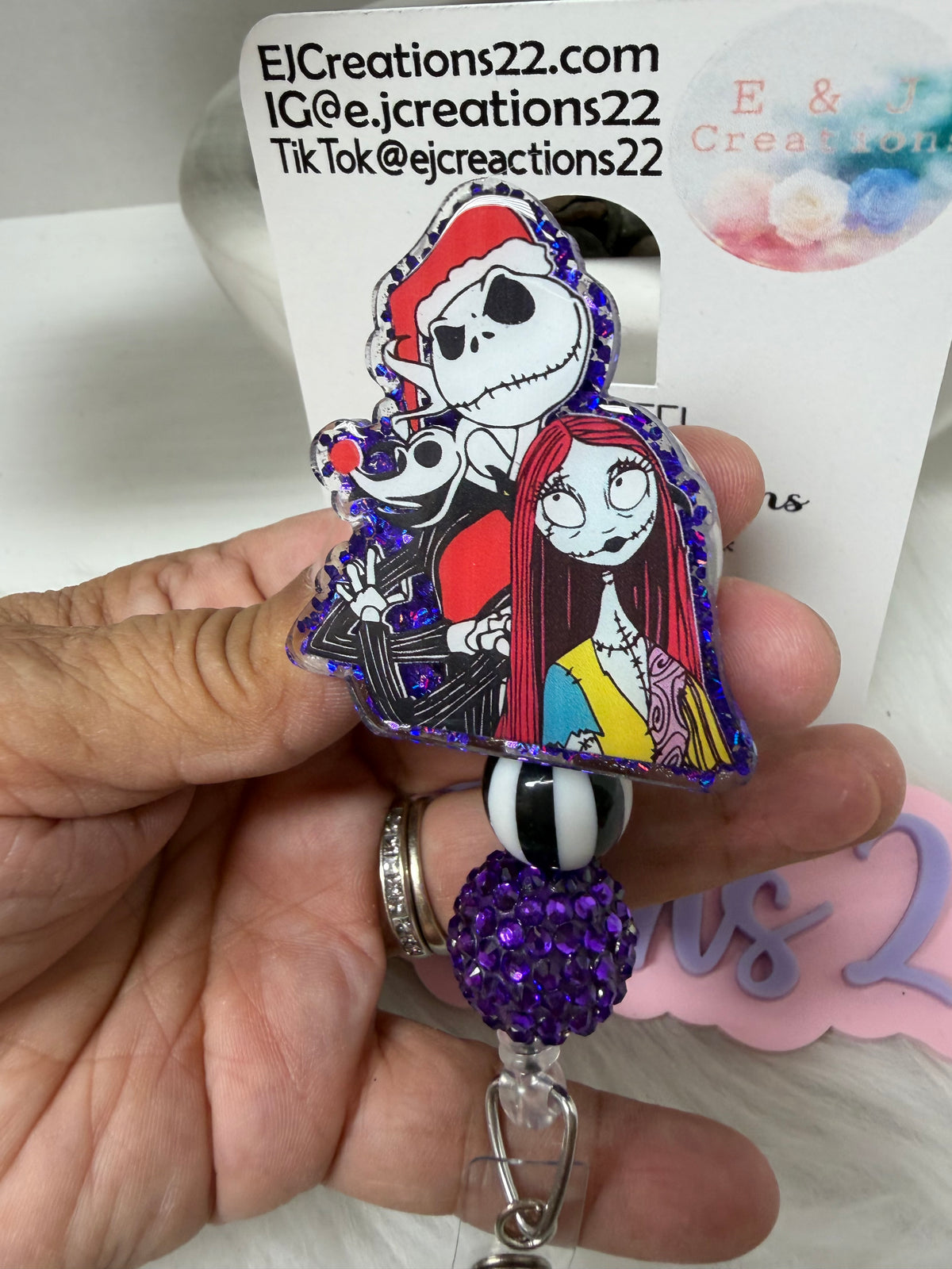 Nightmare BFF Trio Badge Reel
