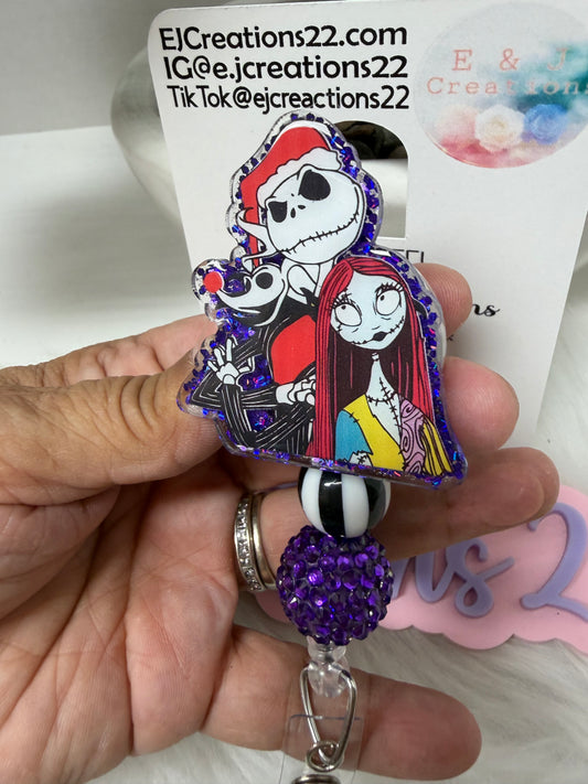 Nightmare BFF Trio Badge Reel