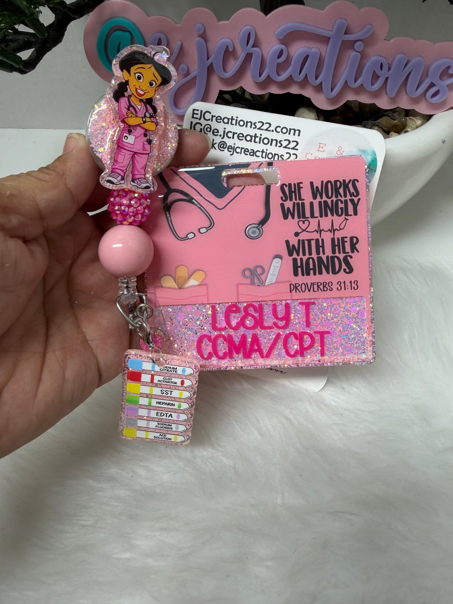 Medical Girlie Badge Buddy Set