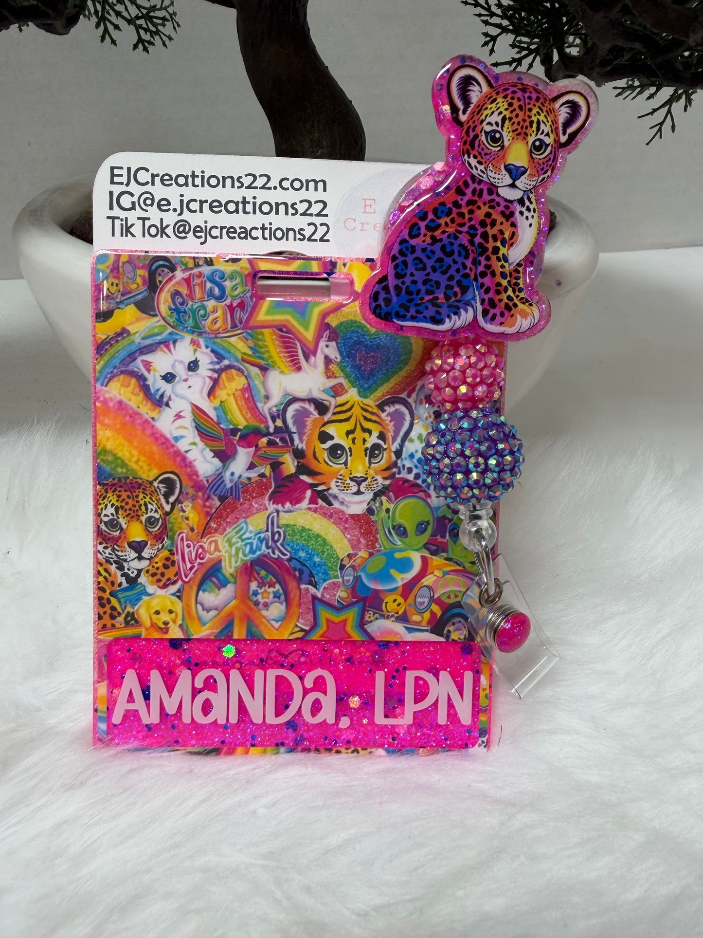 Liza Frank Badge Buddy Set