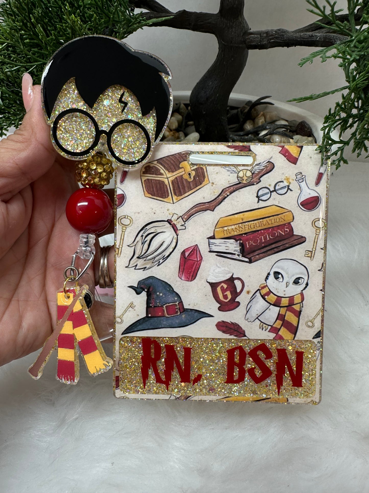 Wizard Boy Badge Buddy Set
