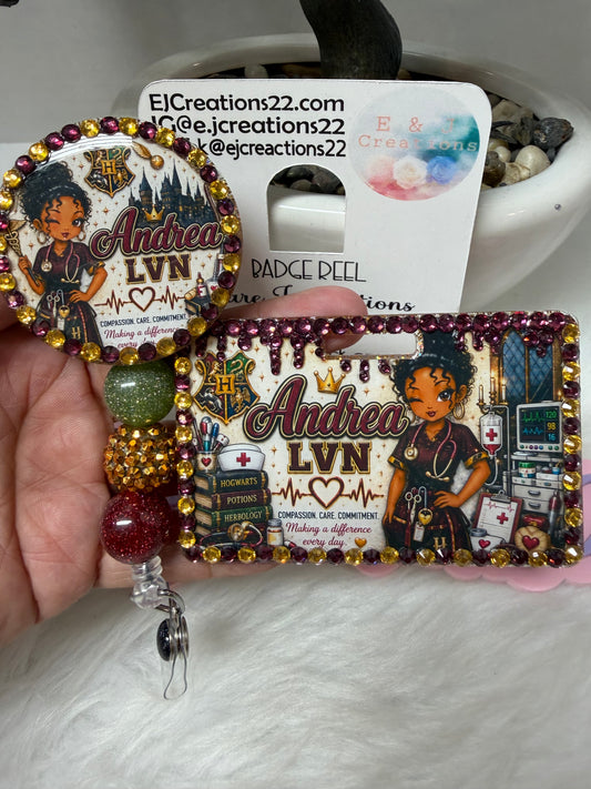 Bedazzle Wizard ID Badge Set