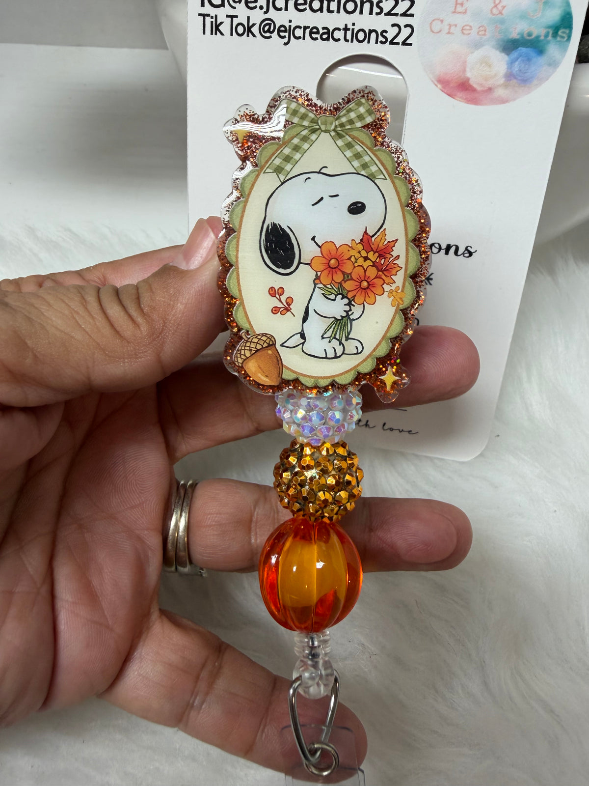 FALL PUP BADGE REEL