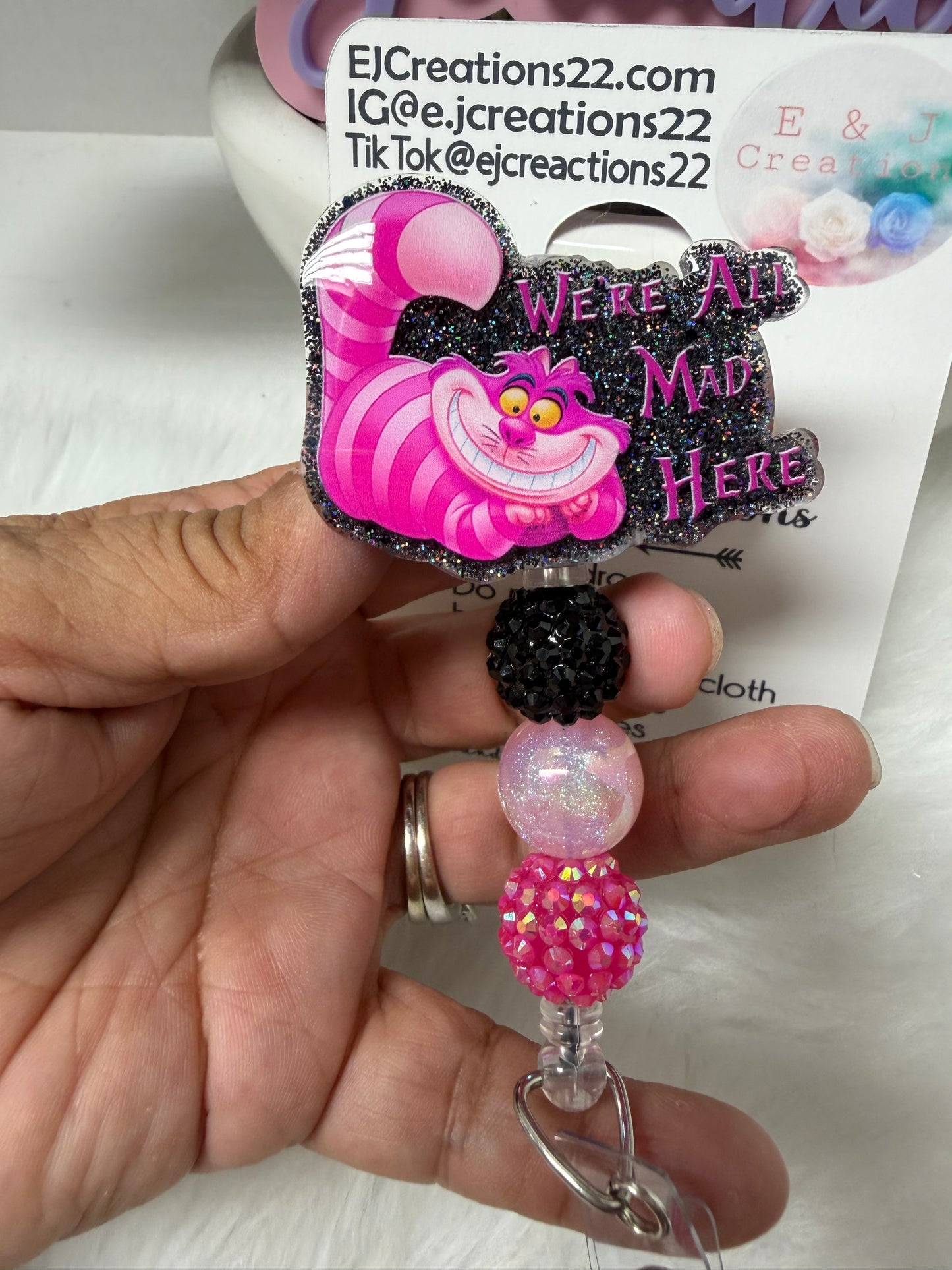 We”re All Mad Here Badge Reel