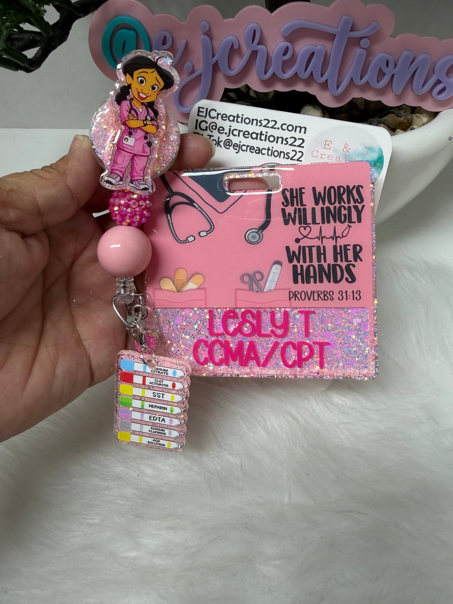 Medical Girlie Badge Buddy Set