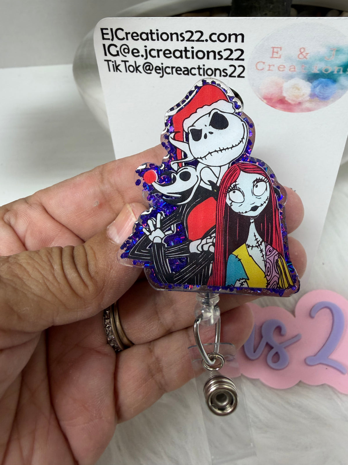 Nightmare BFF Trio Badge Reel