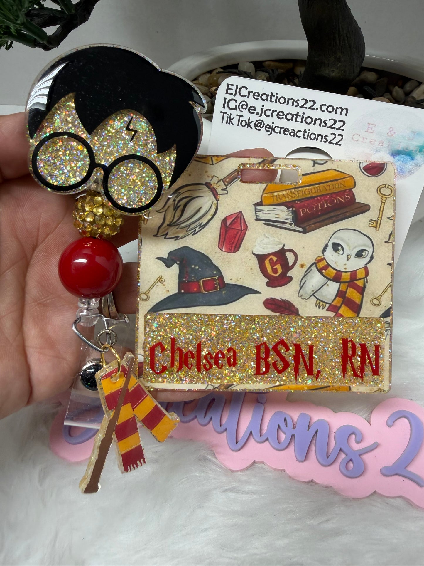 Wizard Boy Badge Buddy Set
