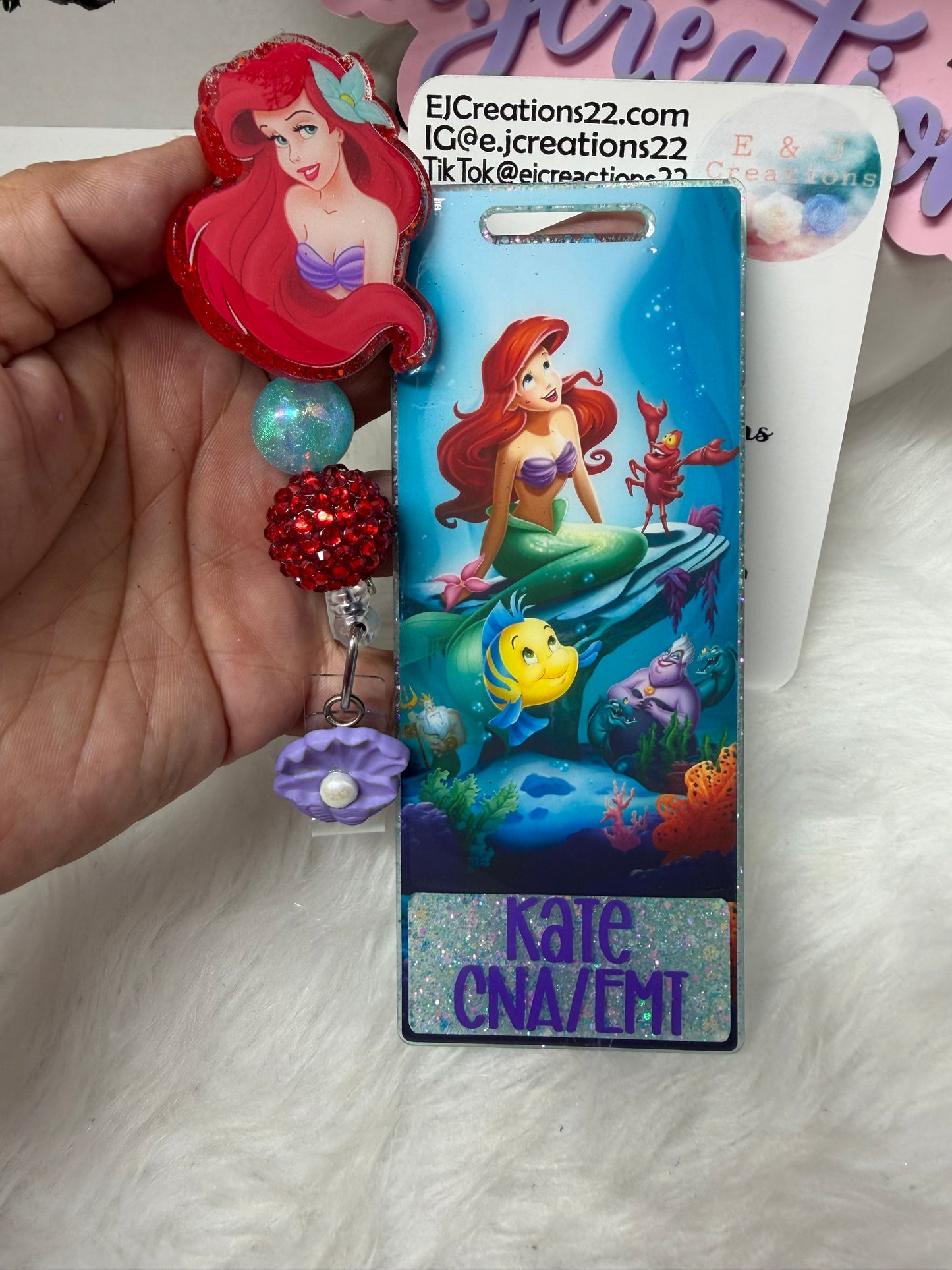 Mermaid Badge Buddy Set