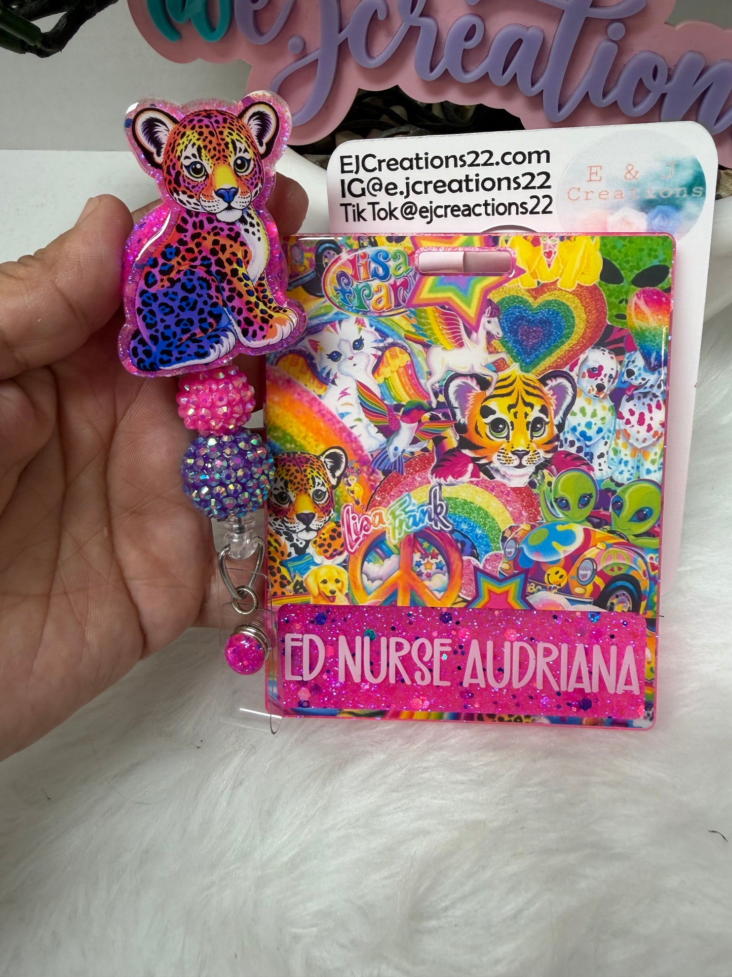 Liza Frank Badge Buddy Set