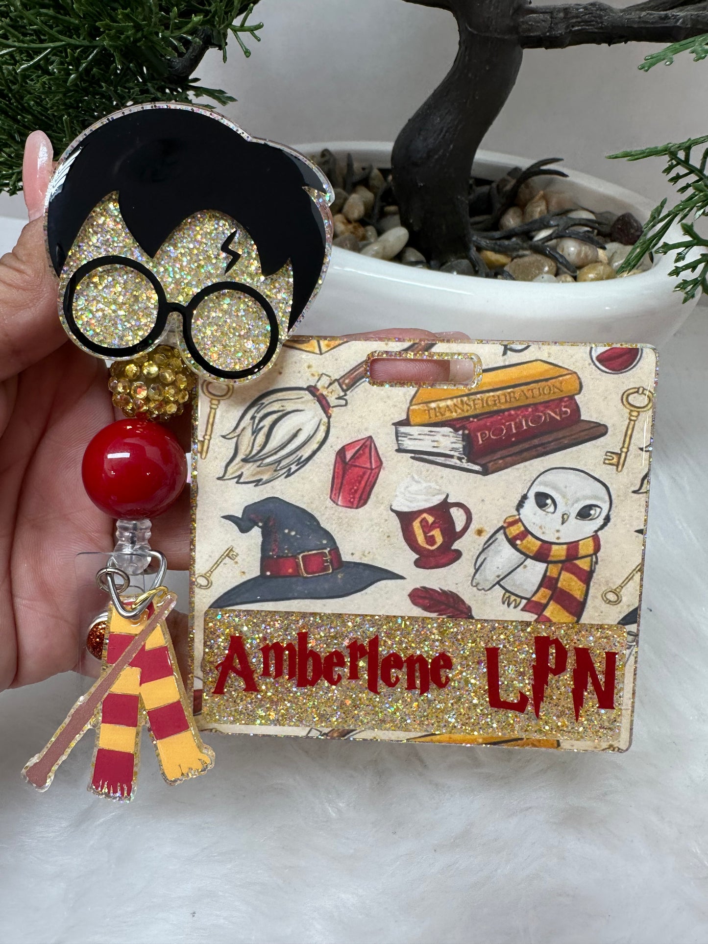 Wizard Boy Badge Buddy Set