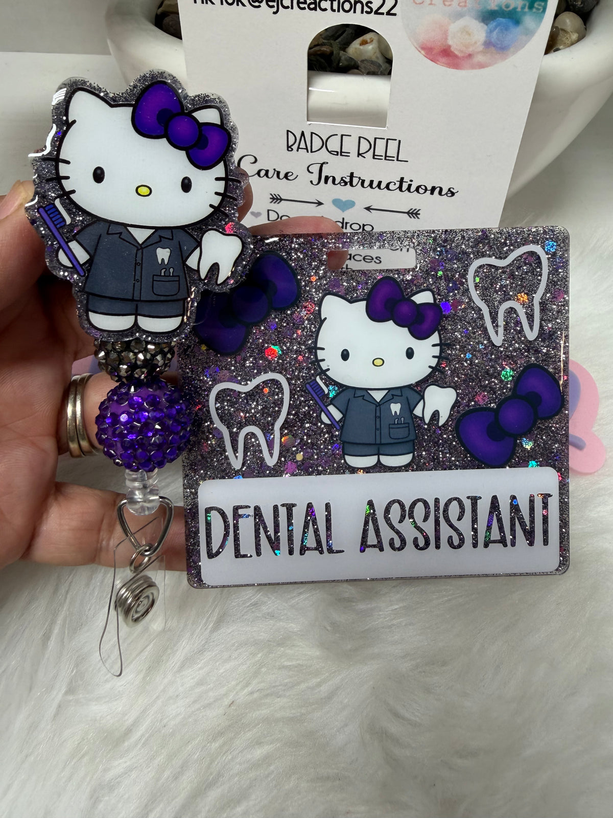 HK Dental Assistant Badge Buddy Set