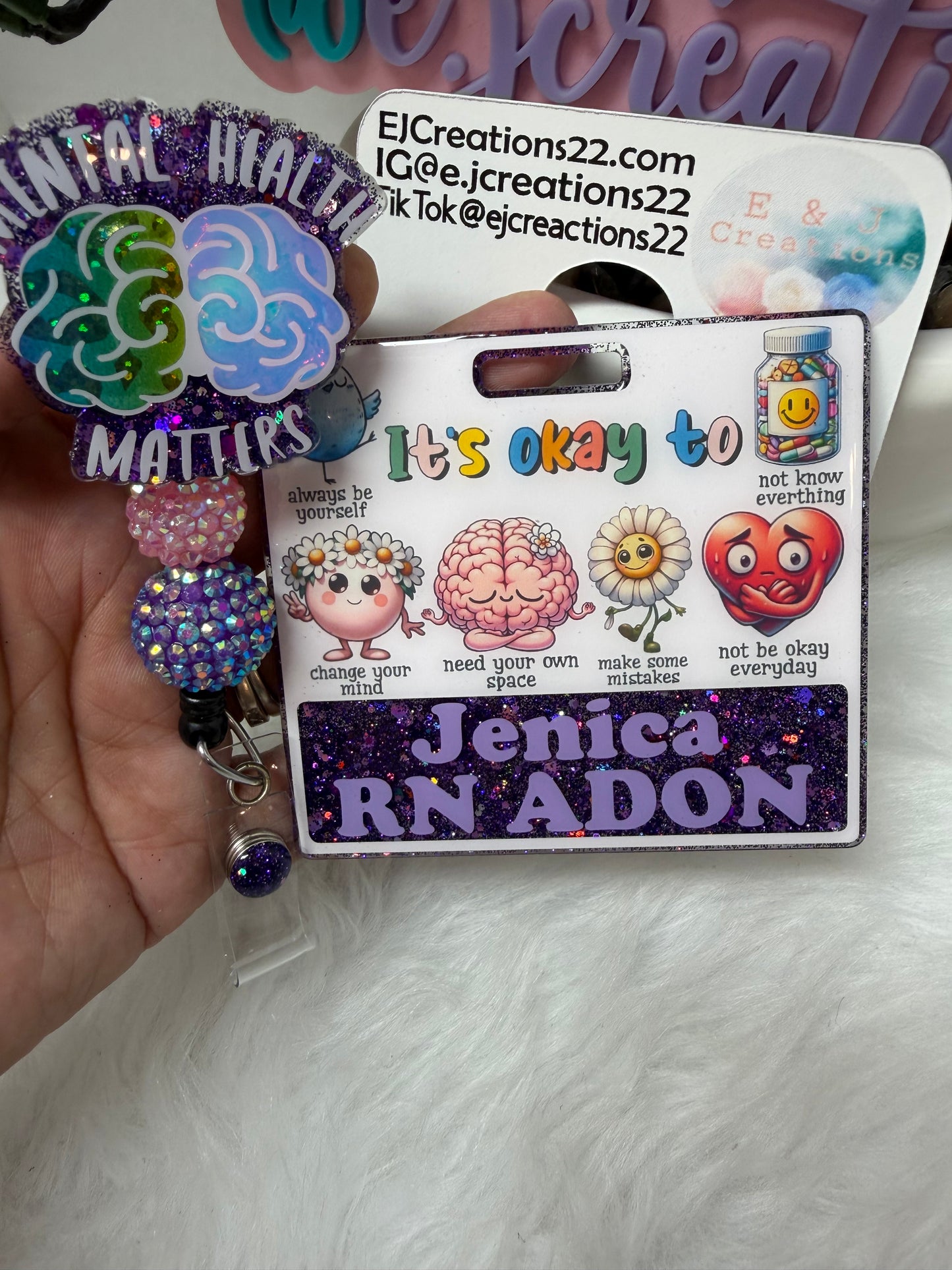 Mental Health Matters Badge Buddy Set
