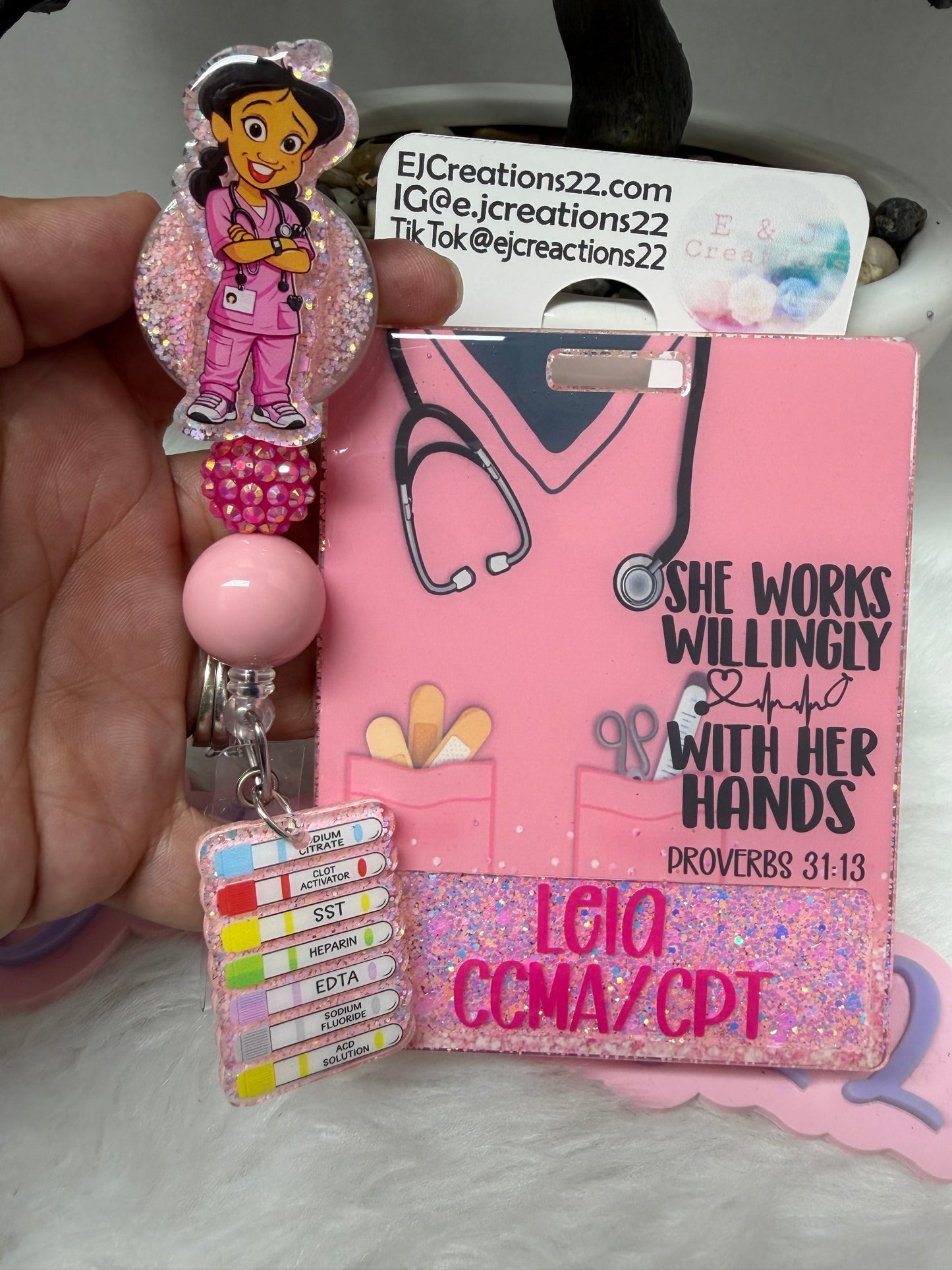 Medical Girlie Badge Buddy Set