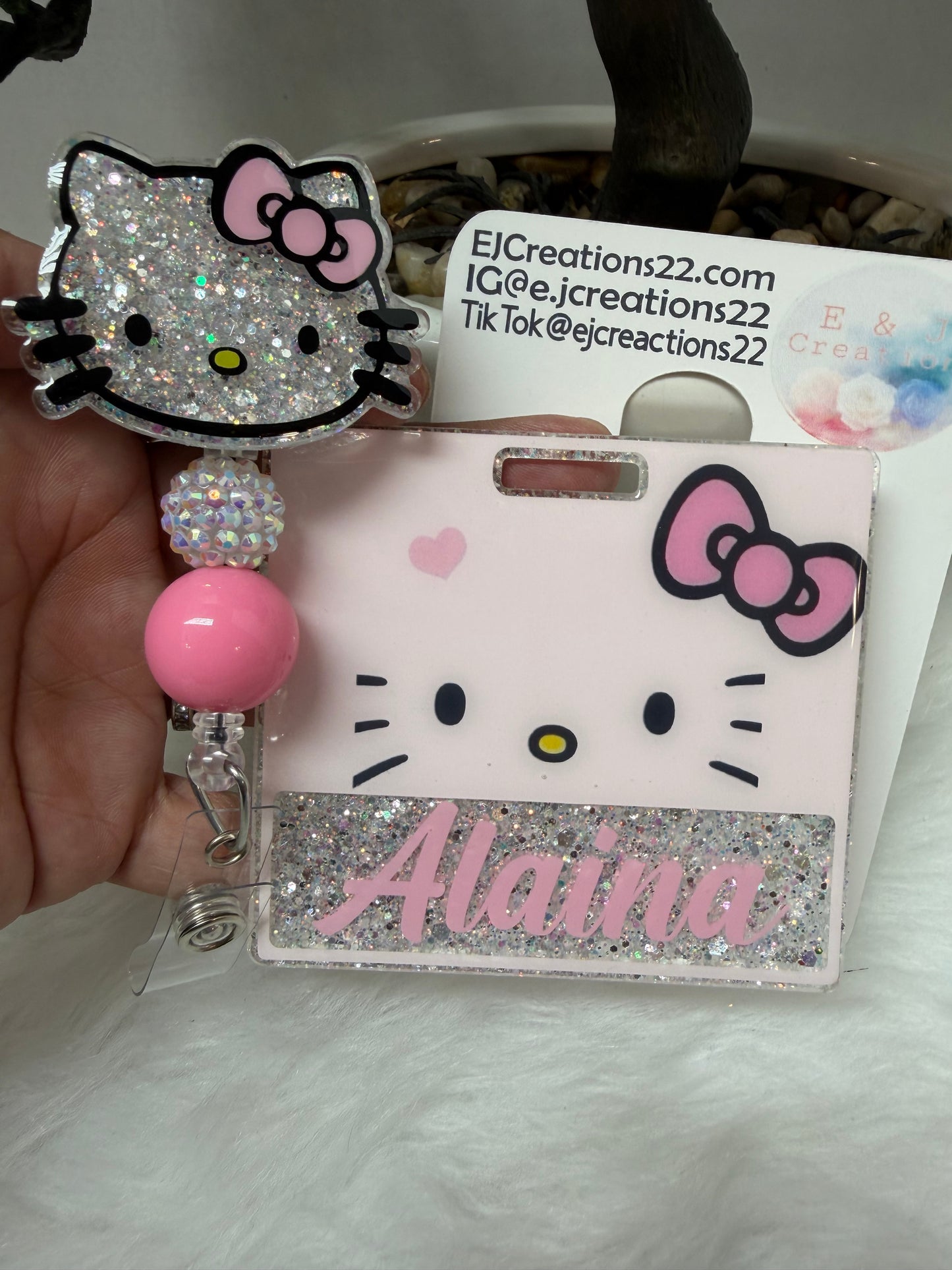 Kitty Badge Buddy Set