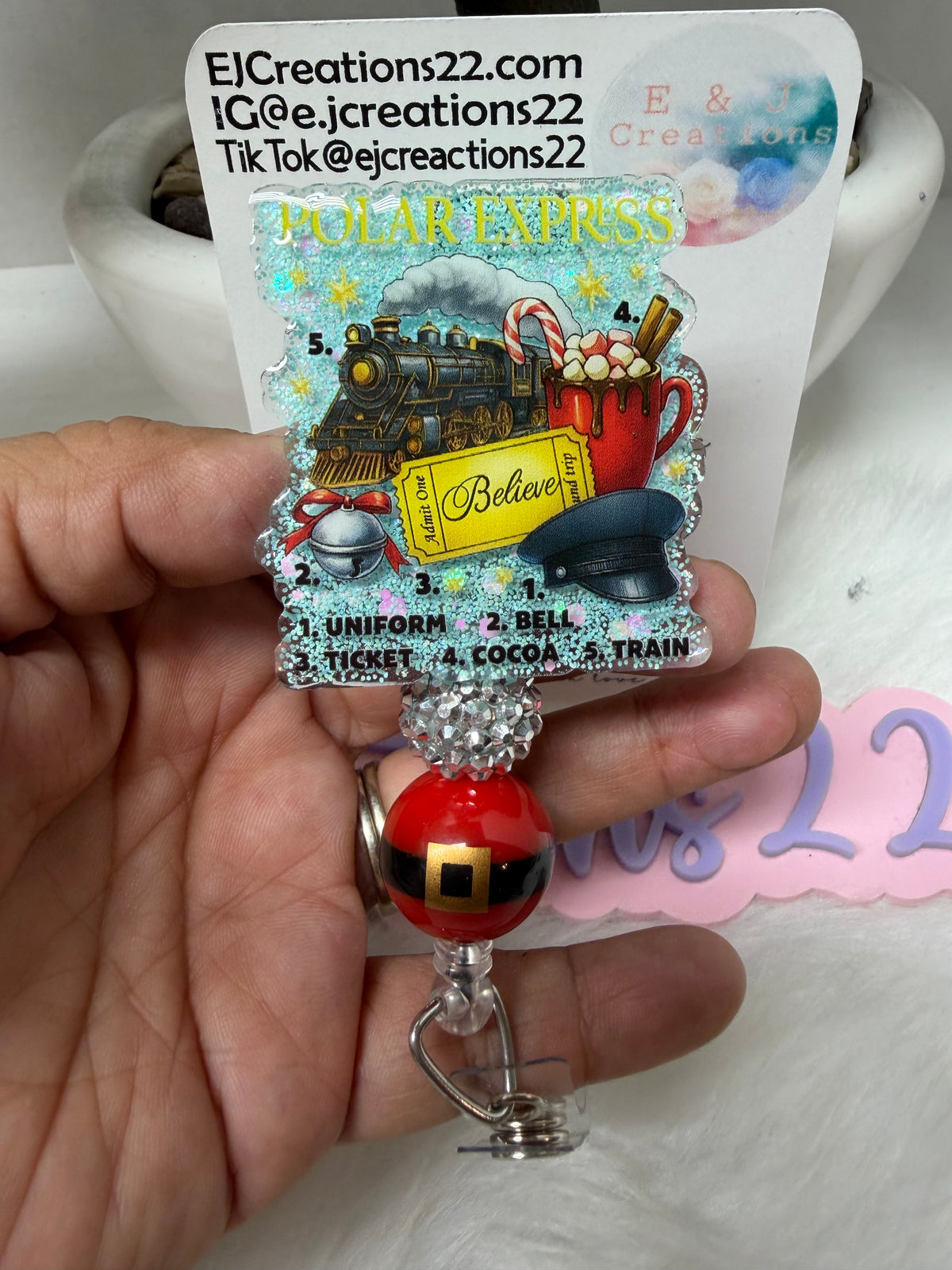 Train Badge Reel