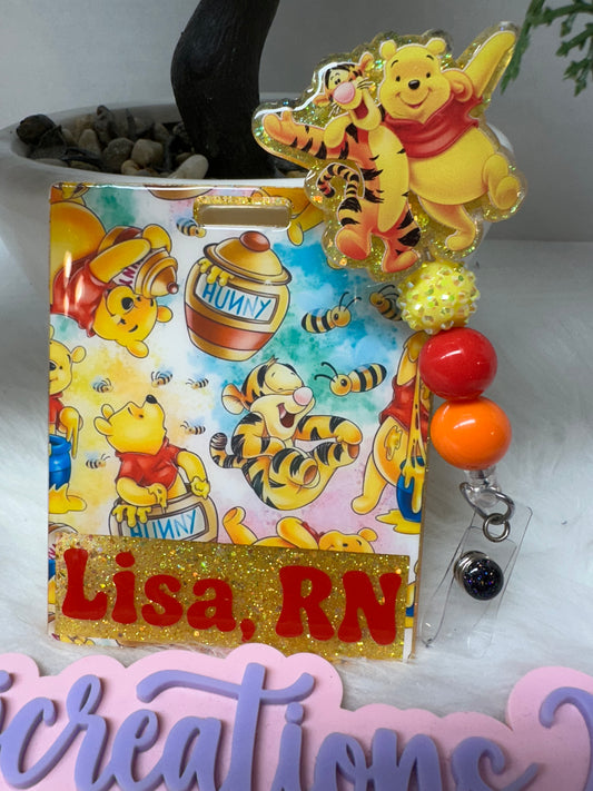 Bear and Tiger Badge Buddy Set