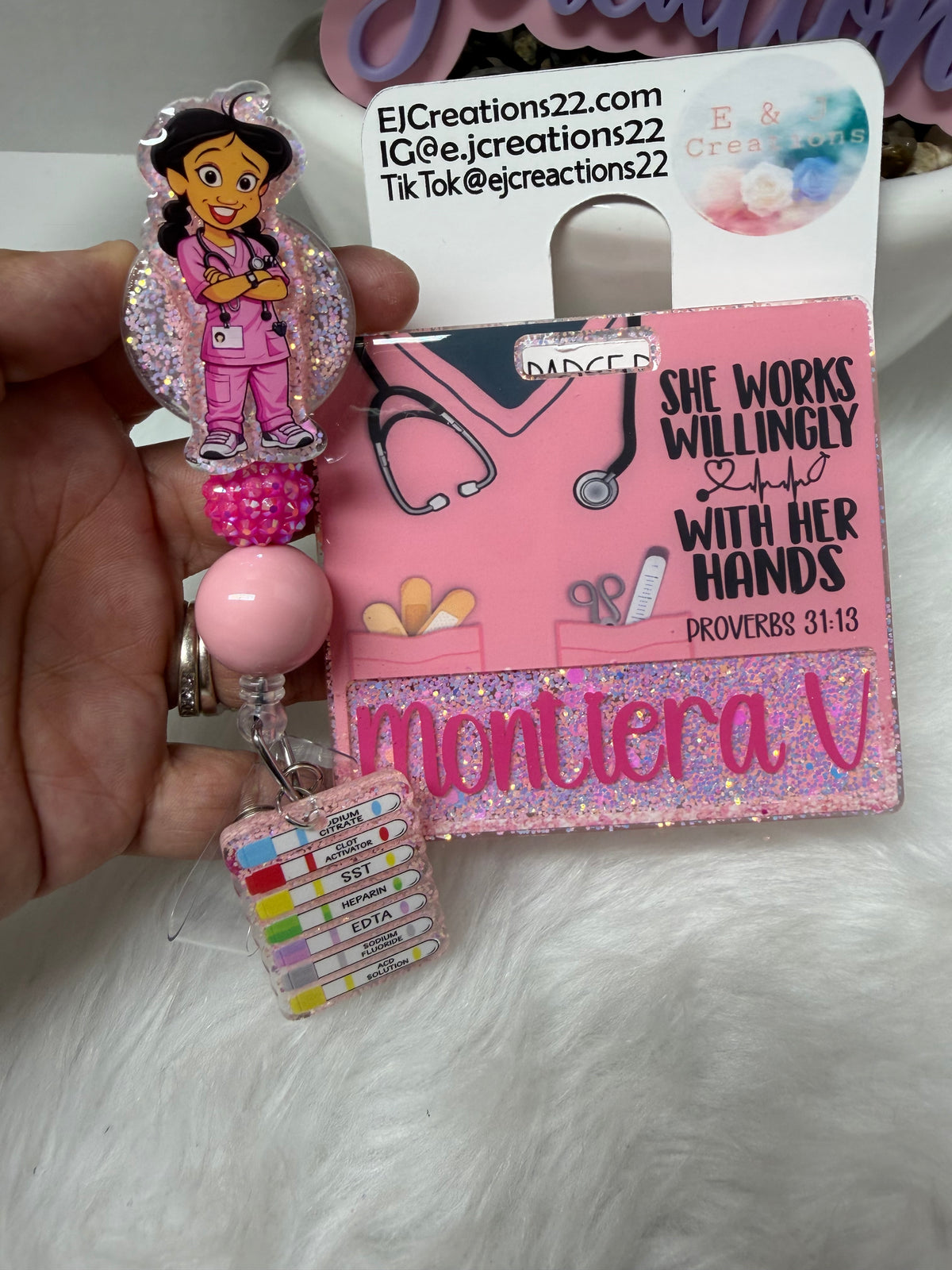 Medical Girlie Badge Buddy Set