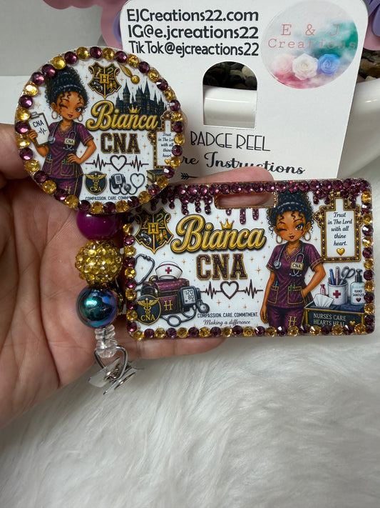 Bedazzle Wizard ID Badge Set