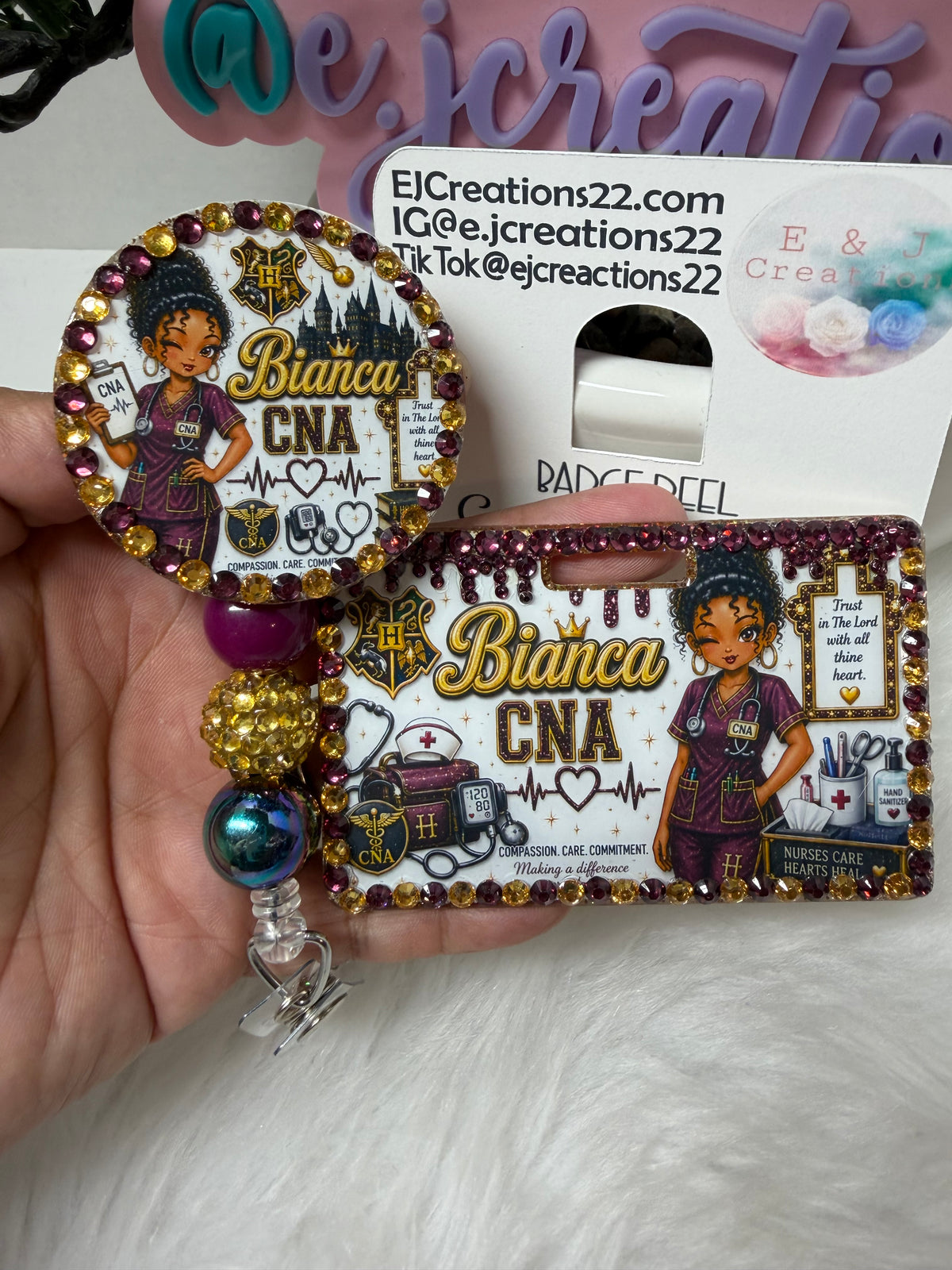 Bedazzle Wizard ID Badge Set