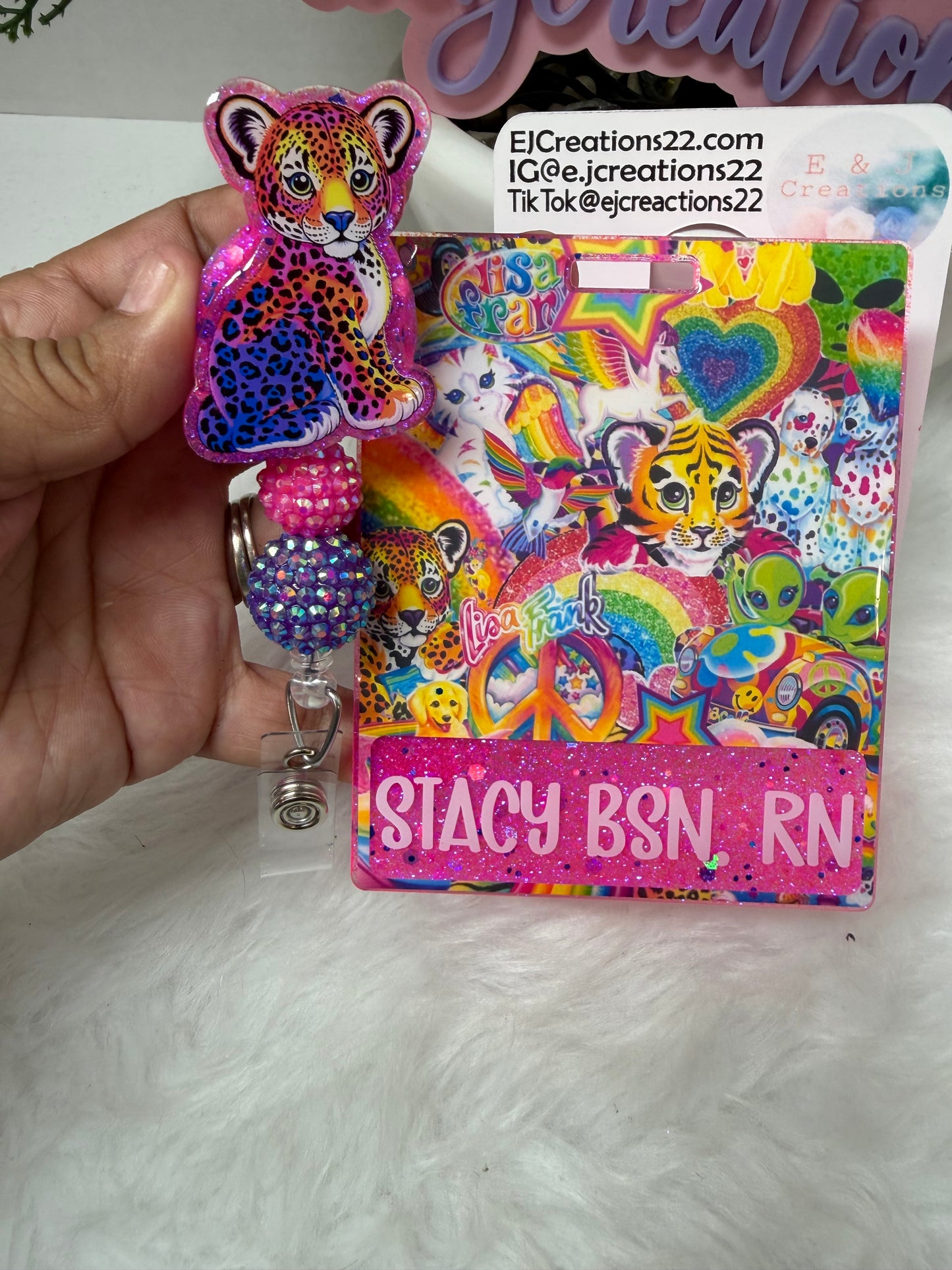Liza Frank Badge Buddy Set