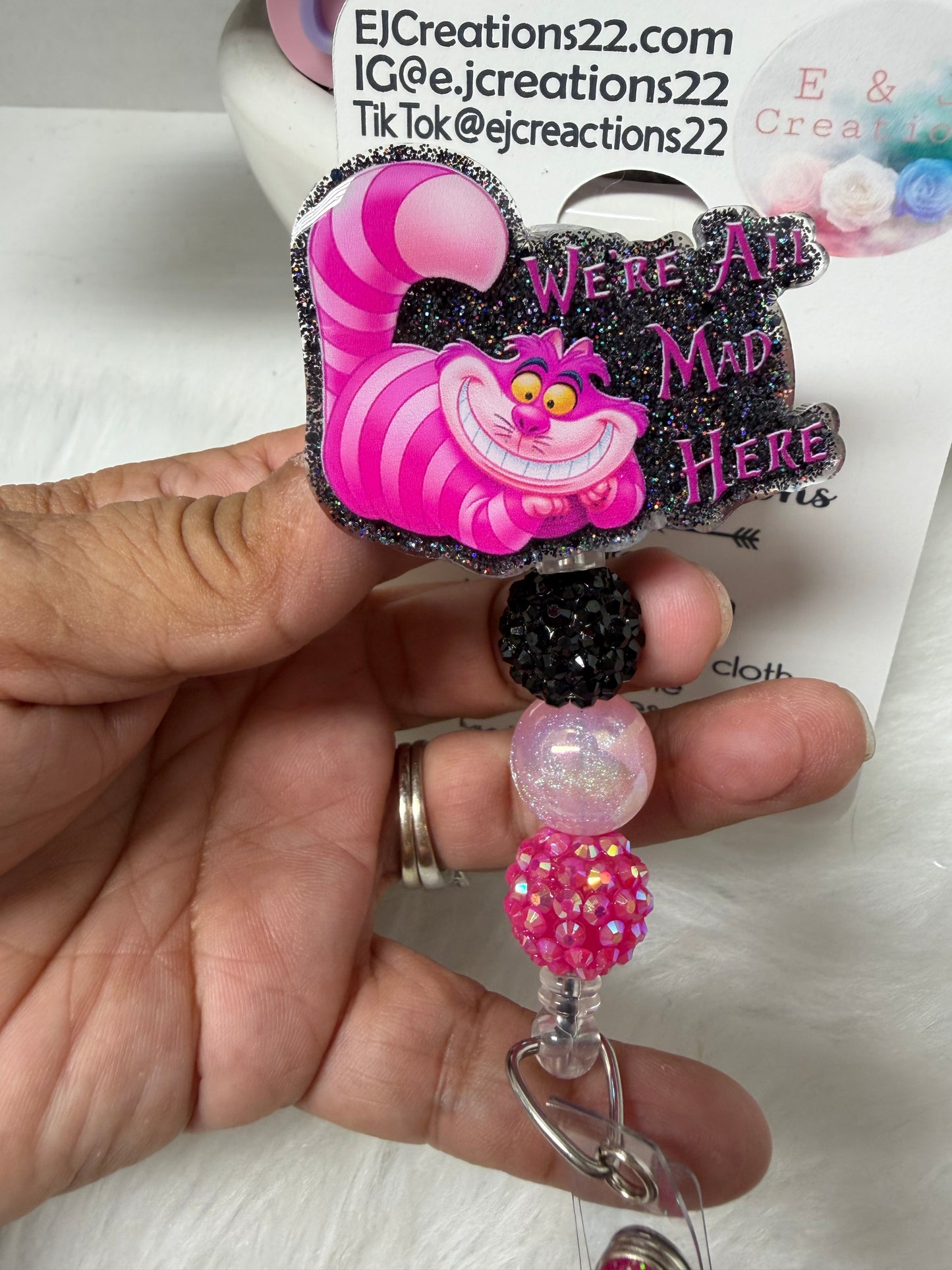 We”re All Mad Here Badge Reel