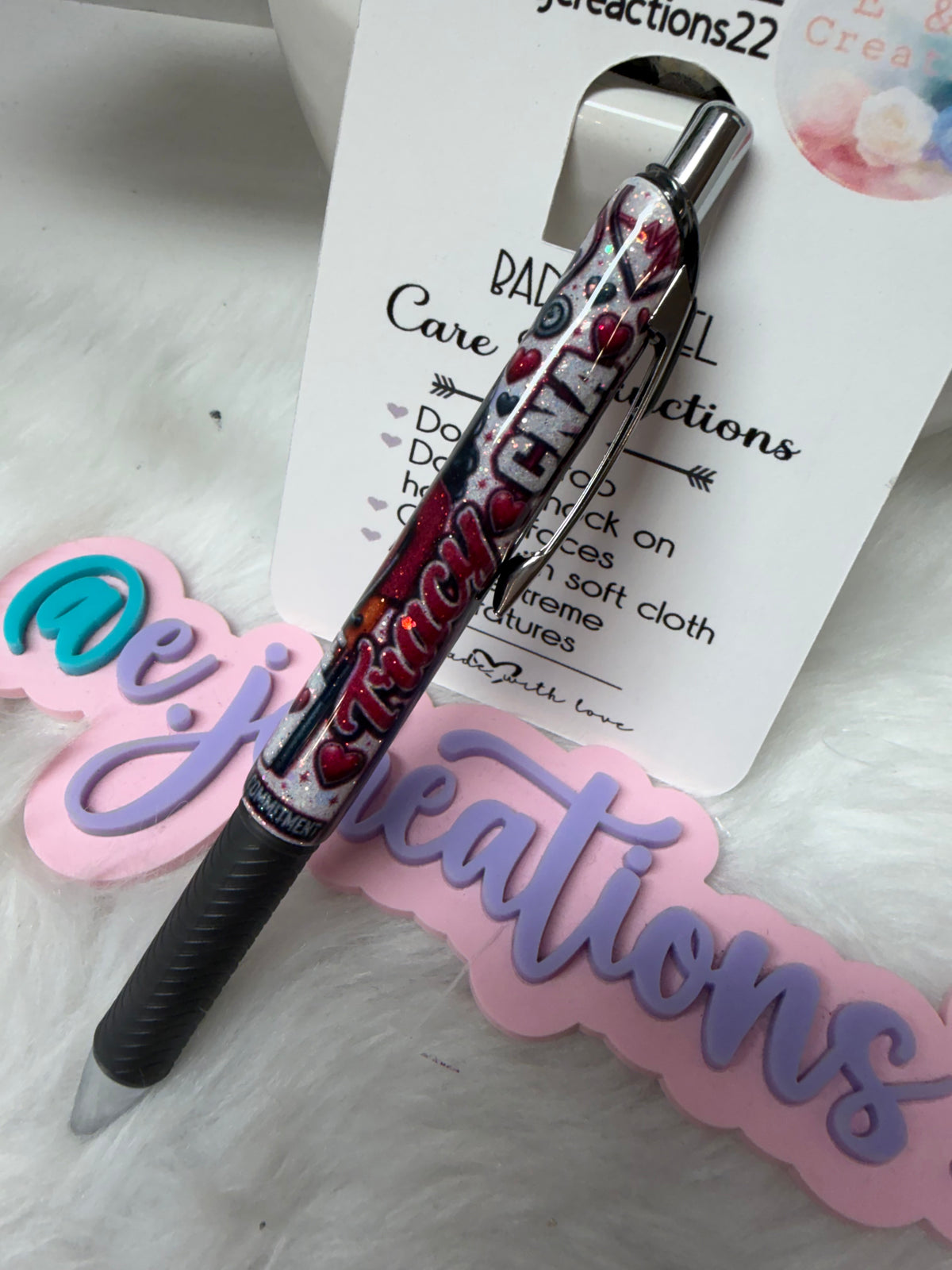 Bedazzled Name Badge