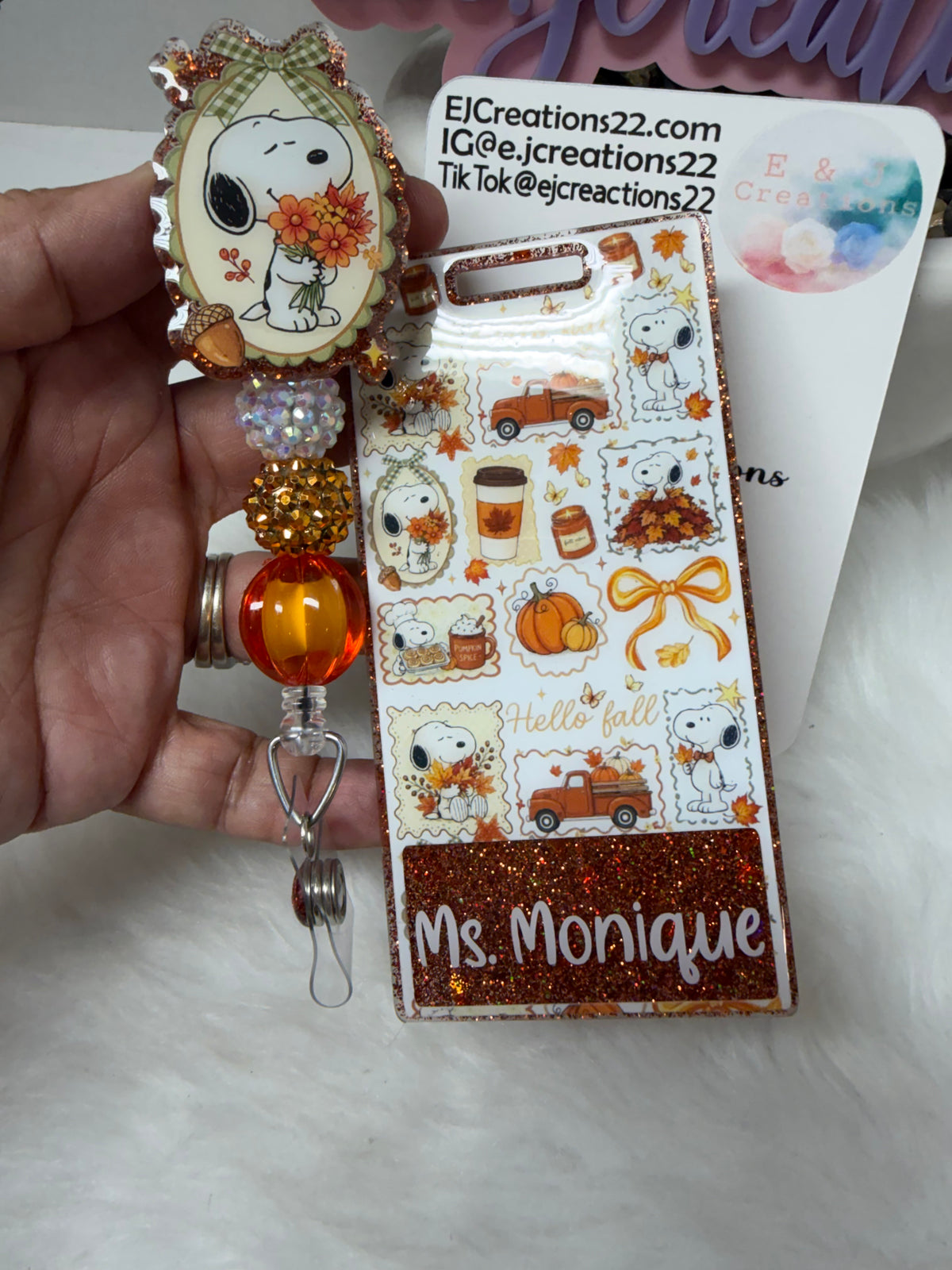 Fall Pup Badge Buddy Set