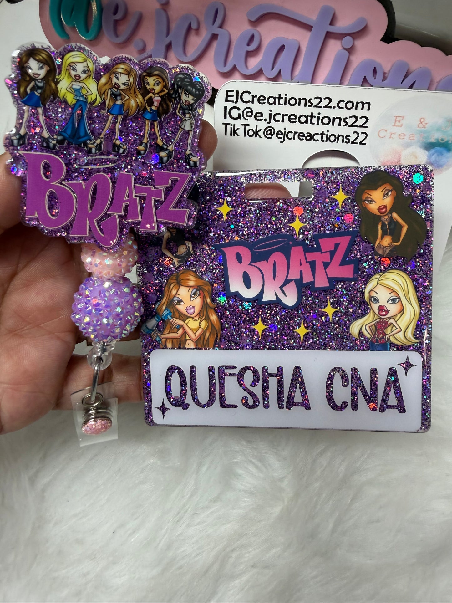Bratz Dollz Badge Buddy Set