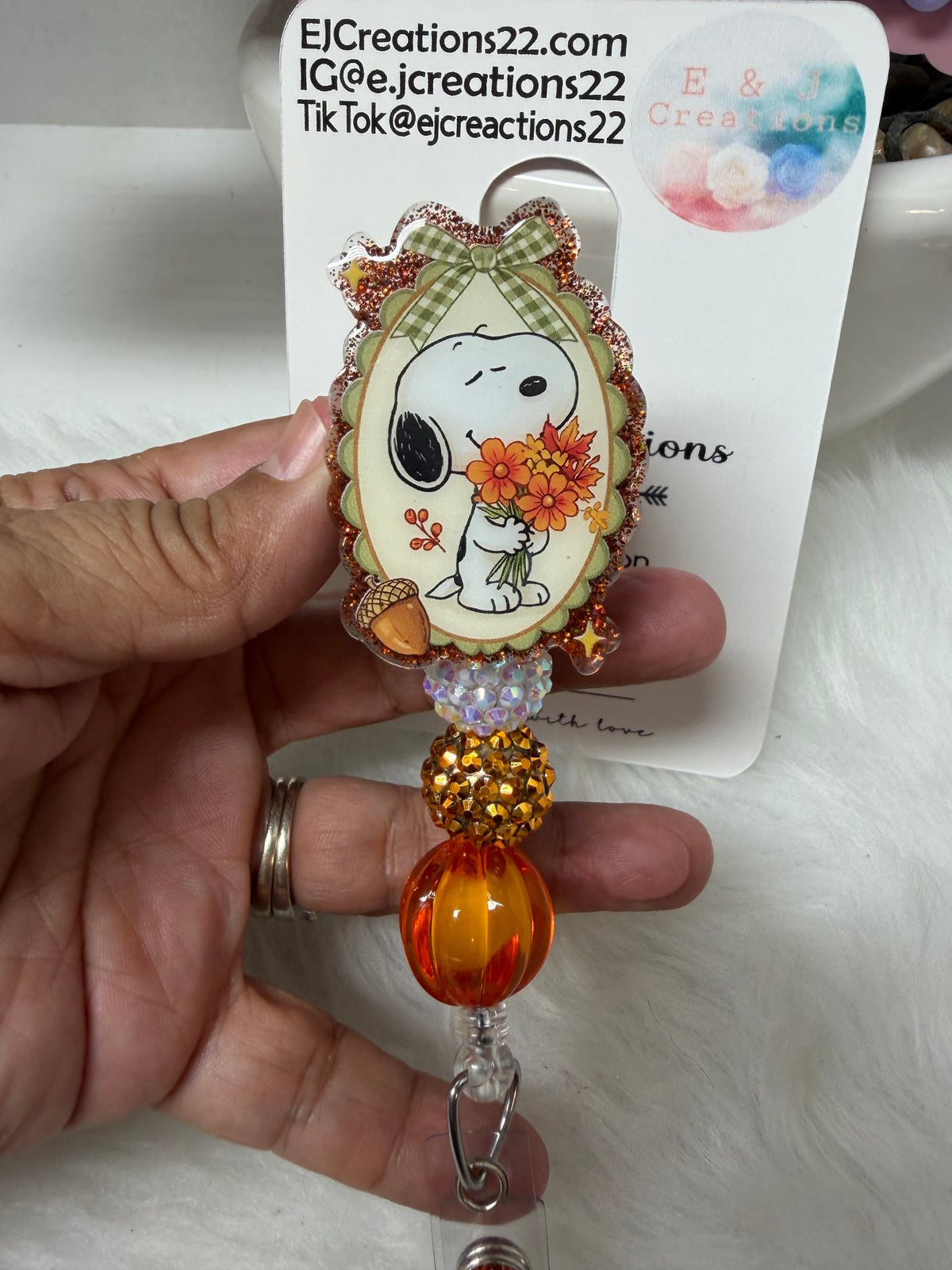 FALL PUP BADGE REEL