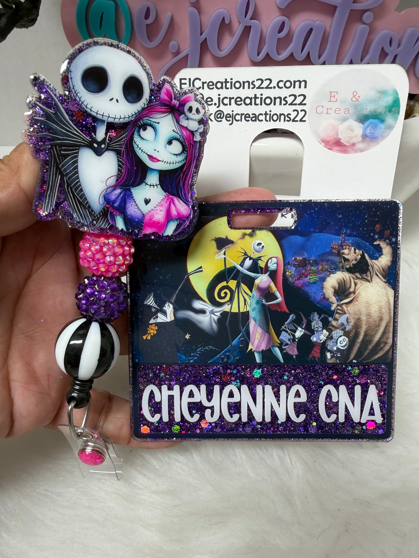 Nightmare Before Christmas Badge Buddy Set