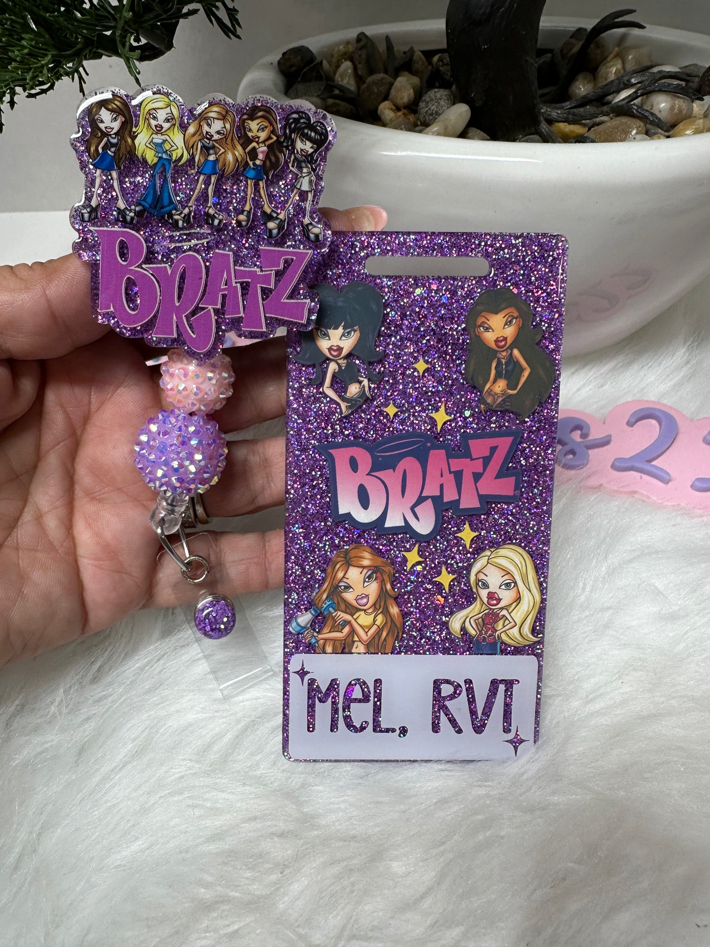 Bratz Dollz Badge Buddy Set
