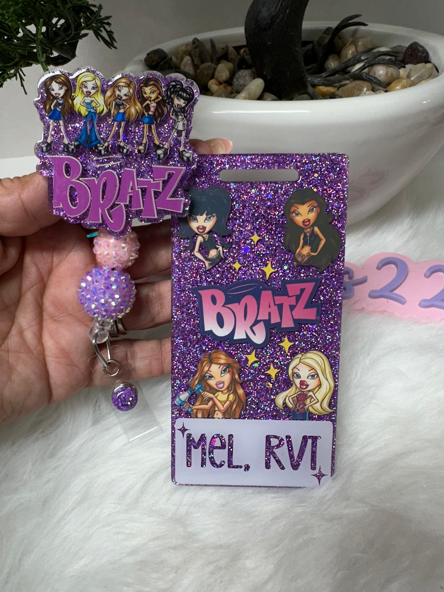 Bratz Dollz Badge Buddy Set