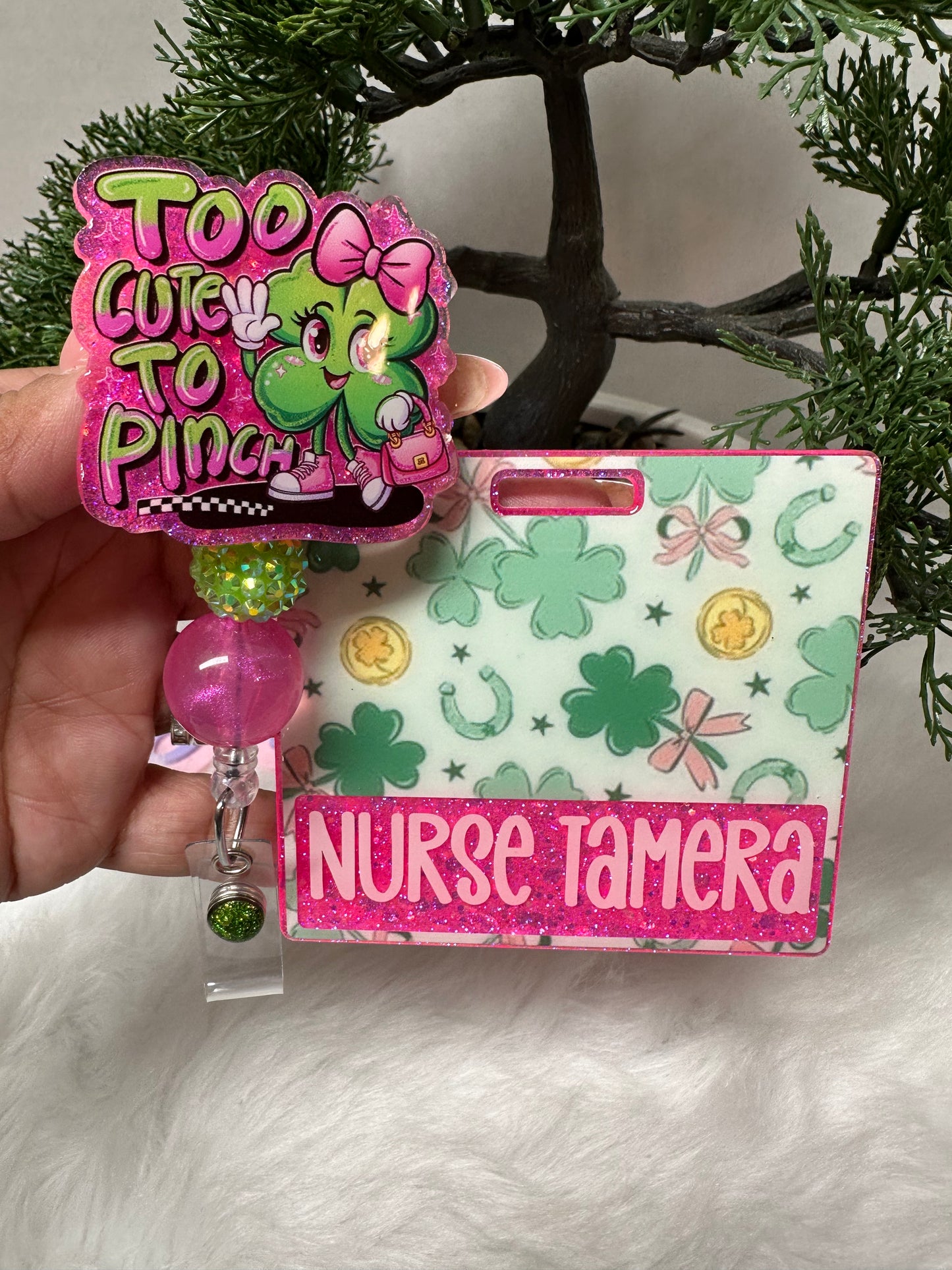 Too Cute To Pinch Badge Buddy Set