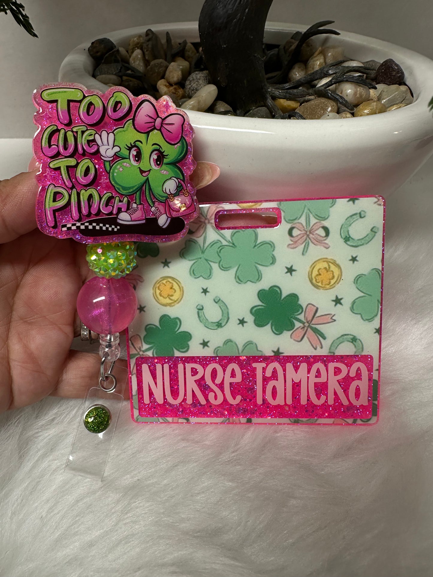 Too Cute To Pinch Badge Buddy Set