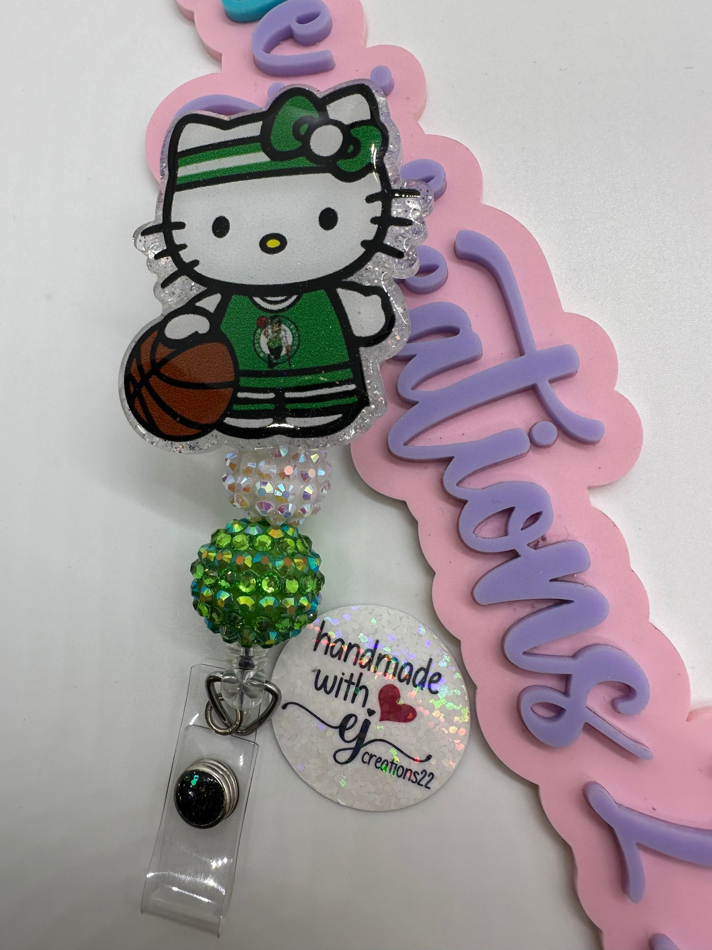 Kitty Cell Badge Reel