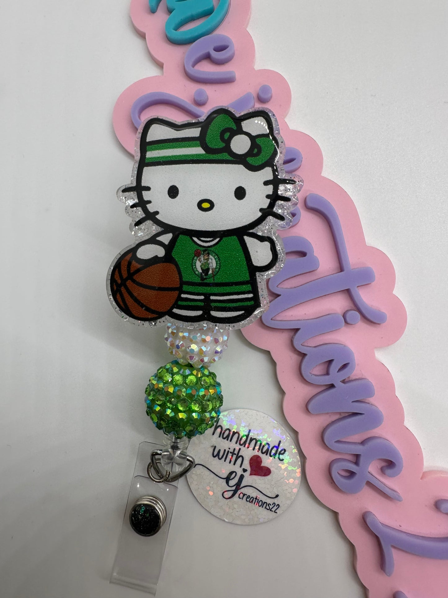 Kitty Cell Badge Reel