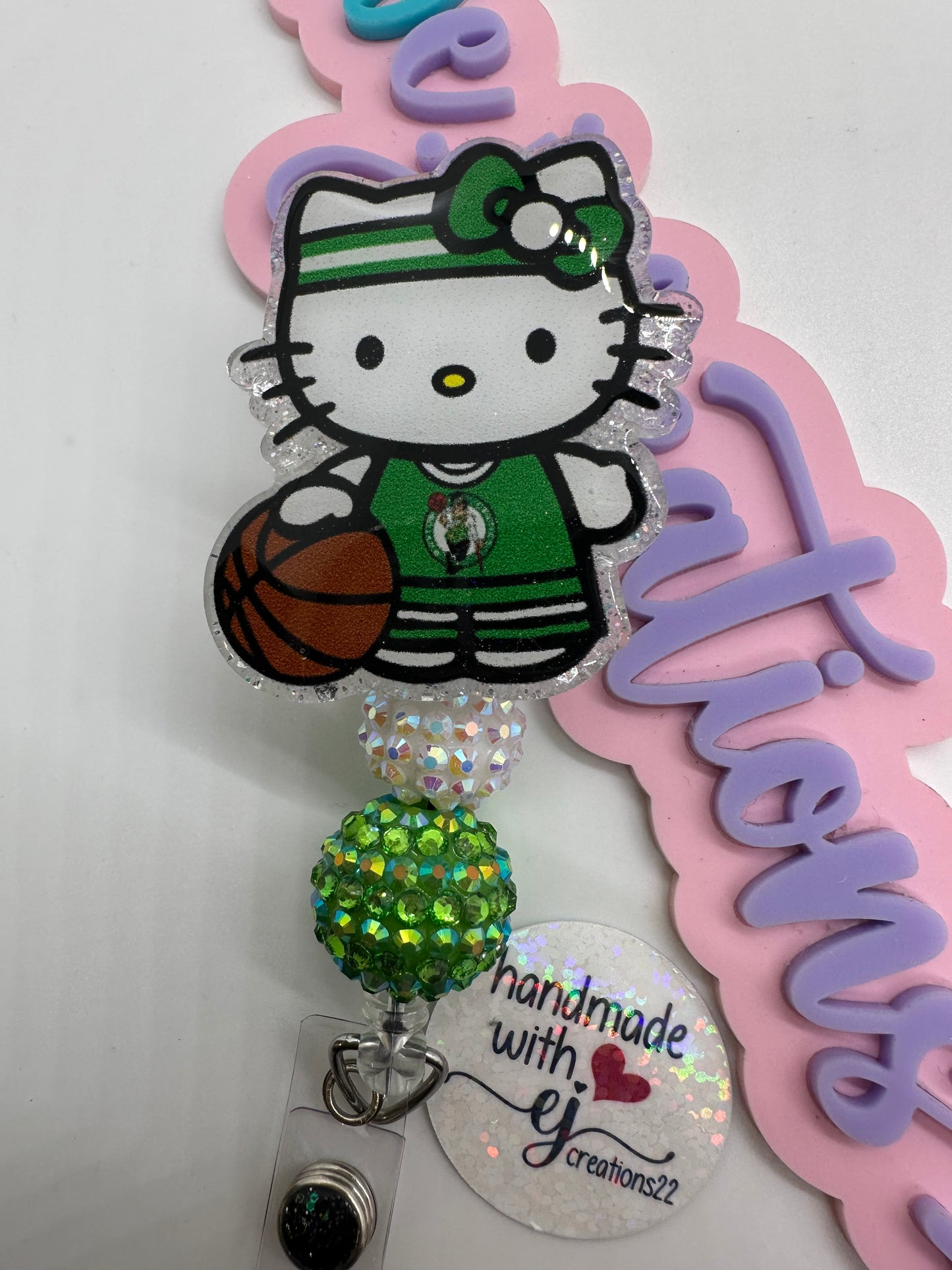 Kitty Cell Badge Reel