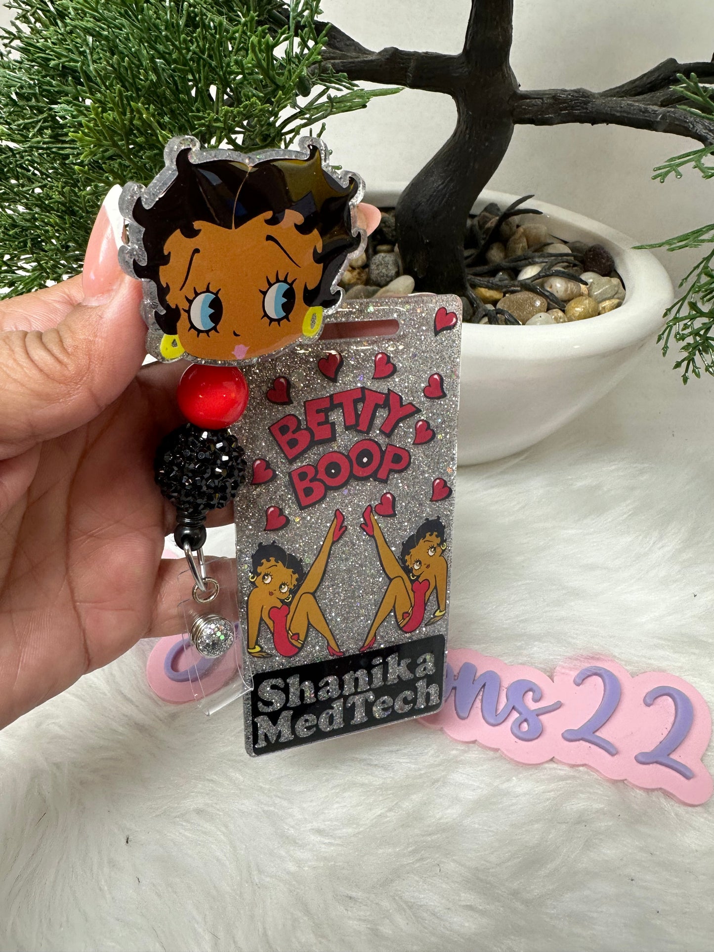 Betty Boo Badge Buddy Set
