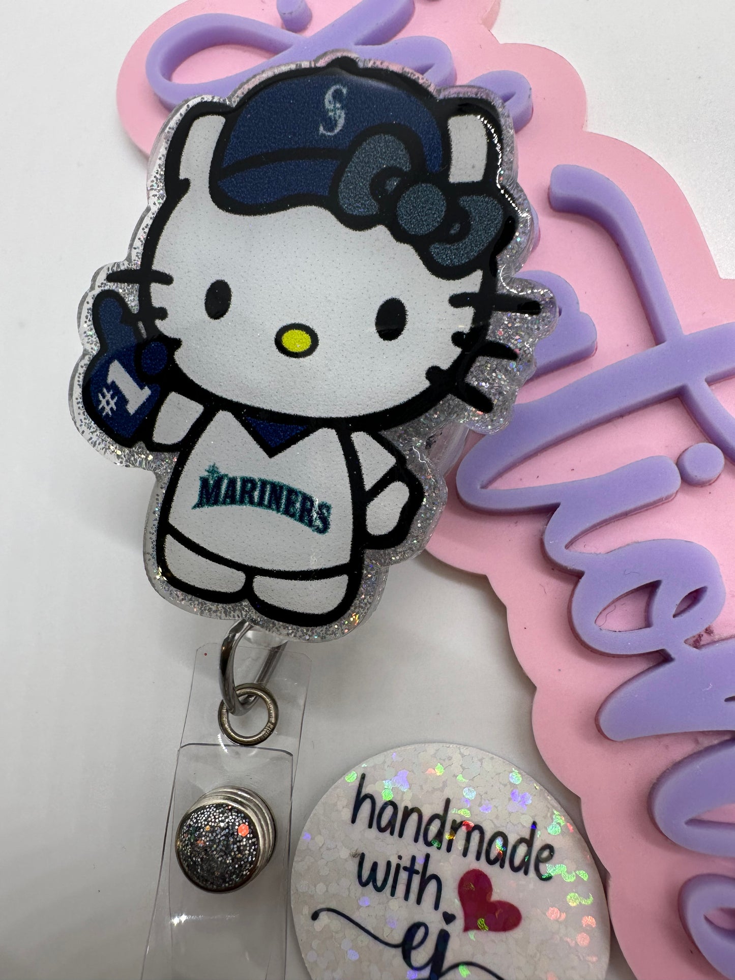 Kitty Marine Badge Reel