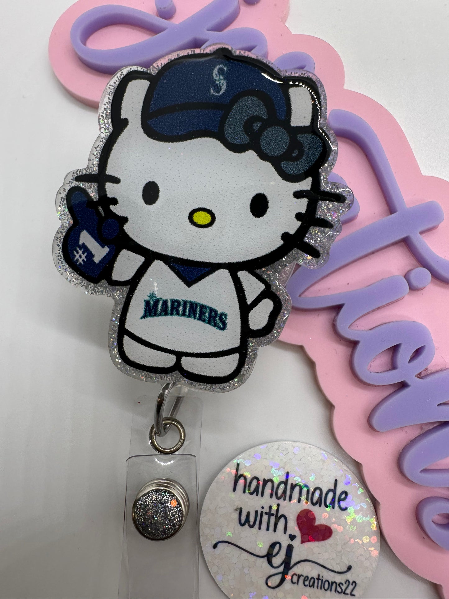 Kitty Marine Badge Reel