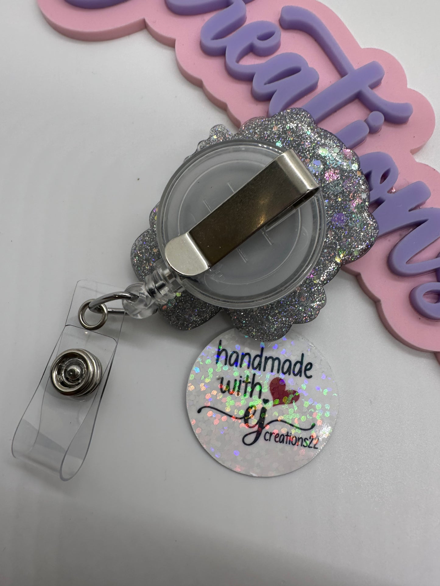 Kitty Marine Badge Reel