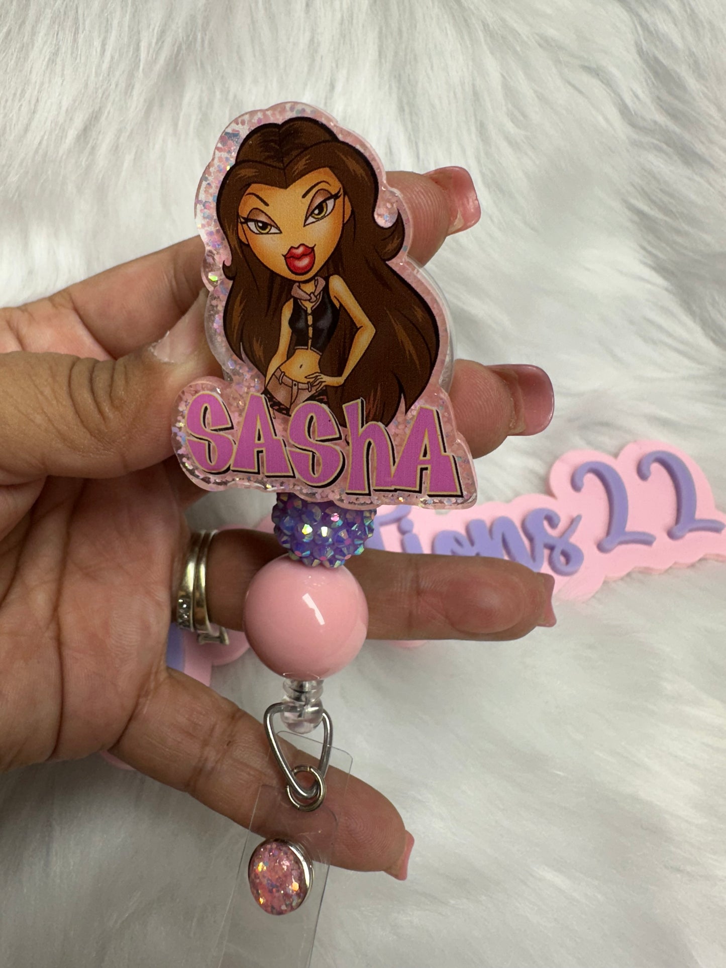 Sasha Bratz Badge Reel