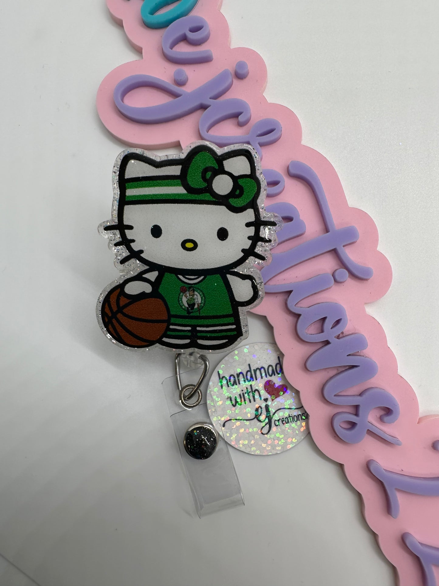 Kitty Cell Badge Reel