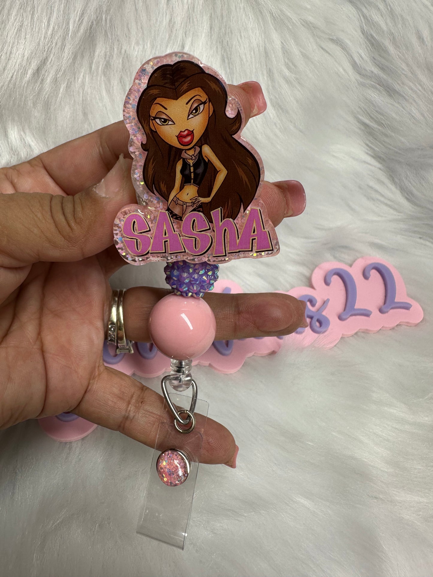 Sasha Bratz Badge Reel