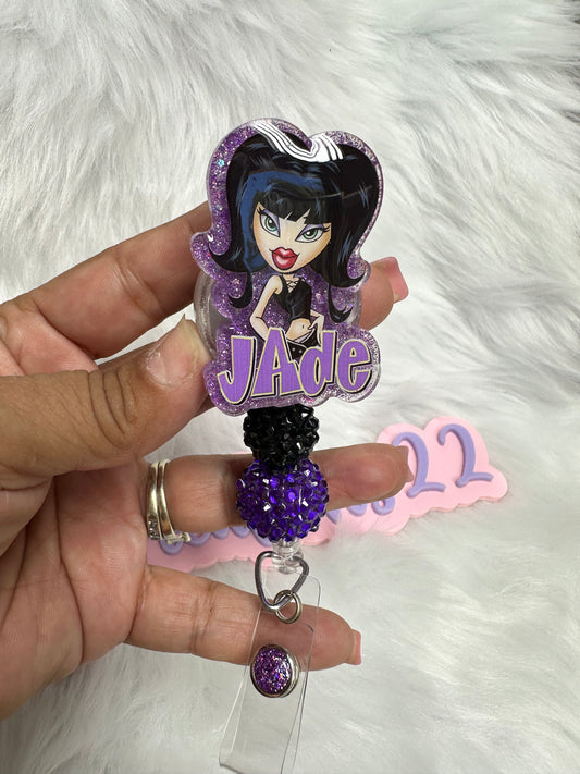 Jane Bratz Badge Reel