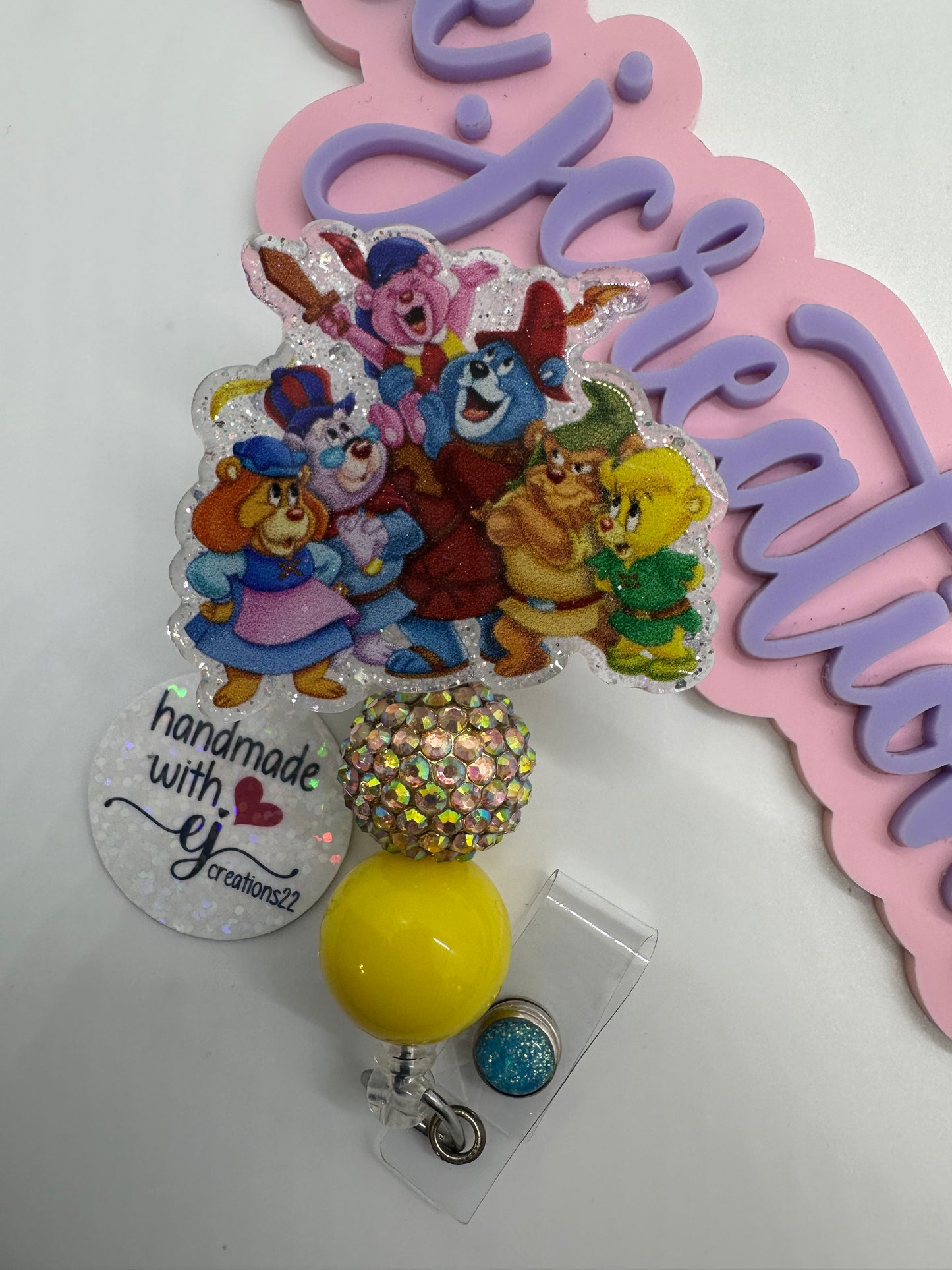 Gummi Bears Vintage Characters Badge Reel