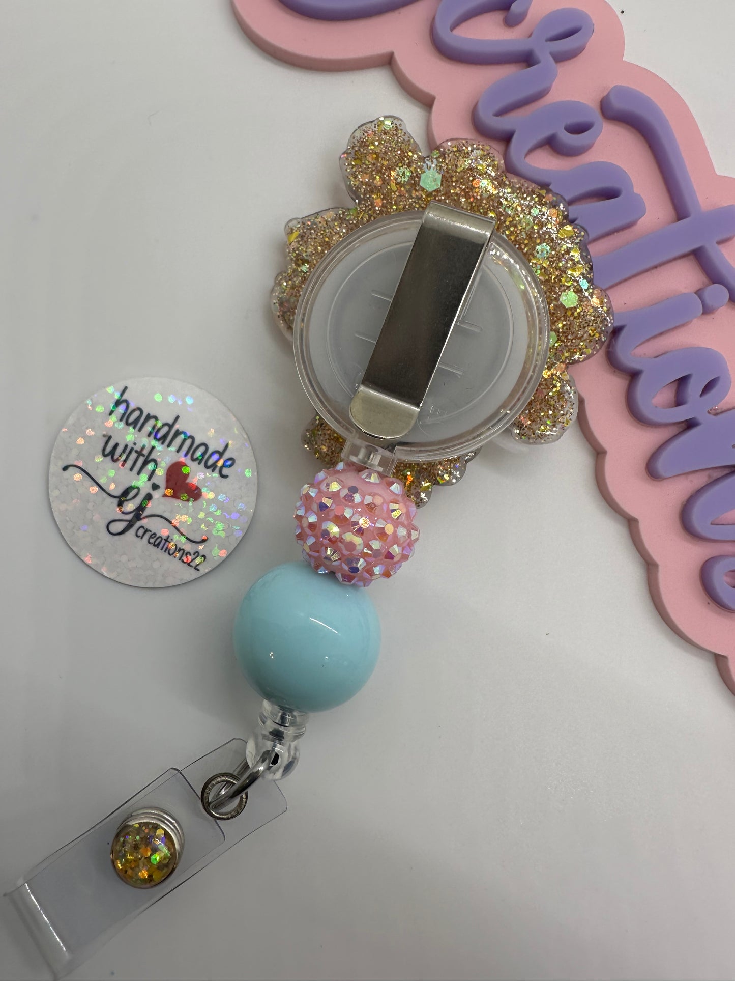 Paw Paw Princess Badge Reel