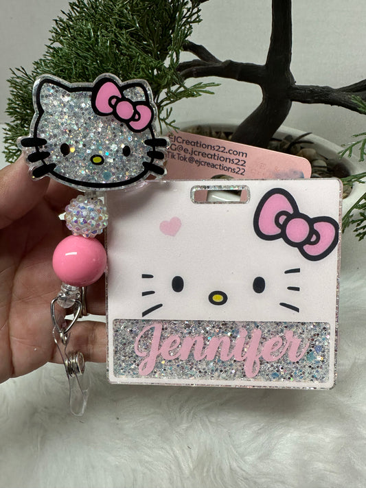 Kitty Badge Buddy Set
